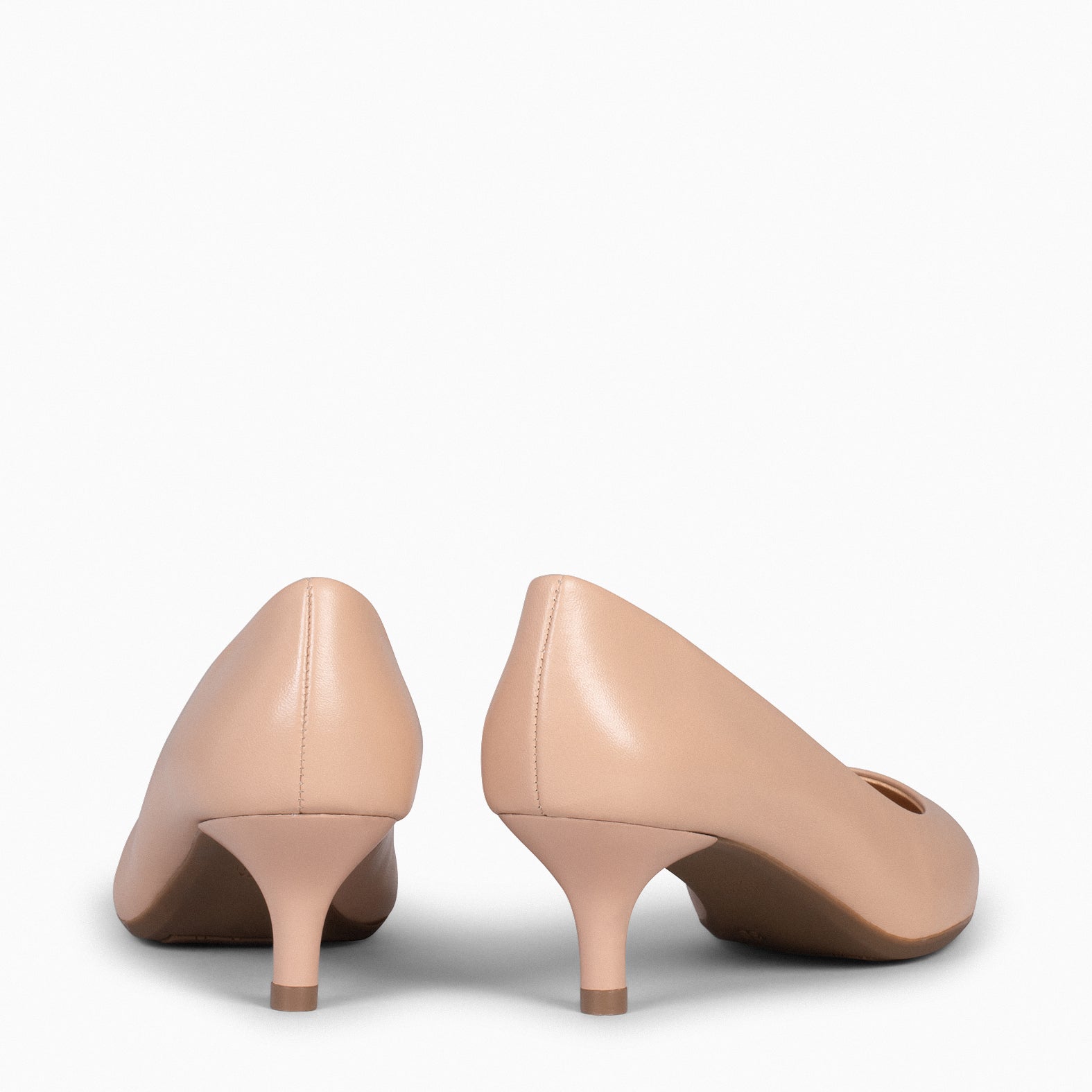 URBAN KITTEN - Chaussures à talon kitten heel NUDE