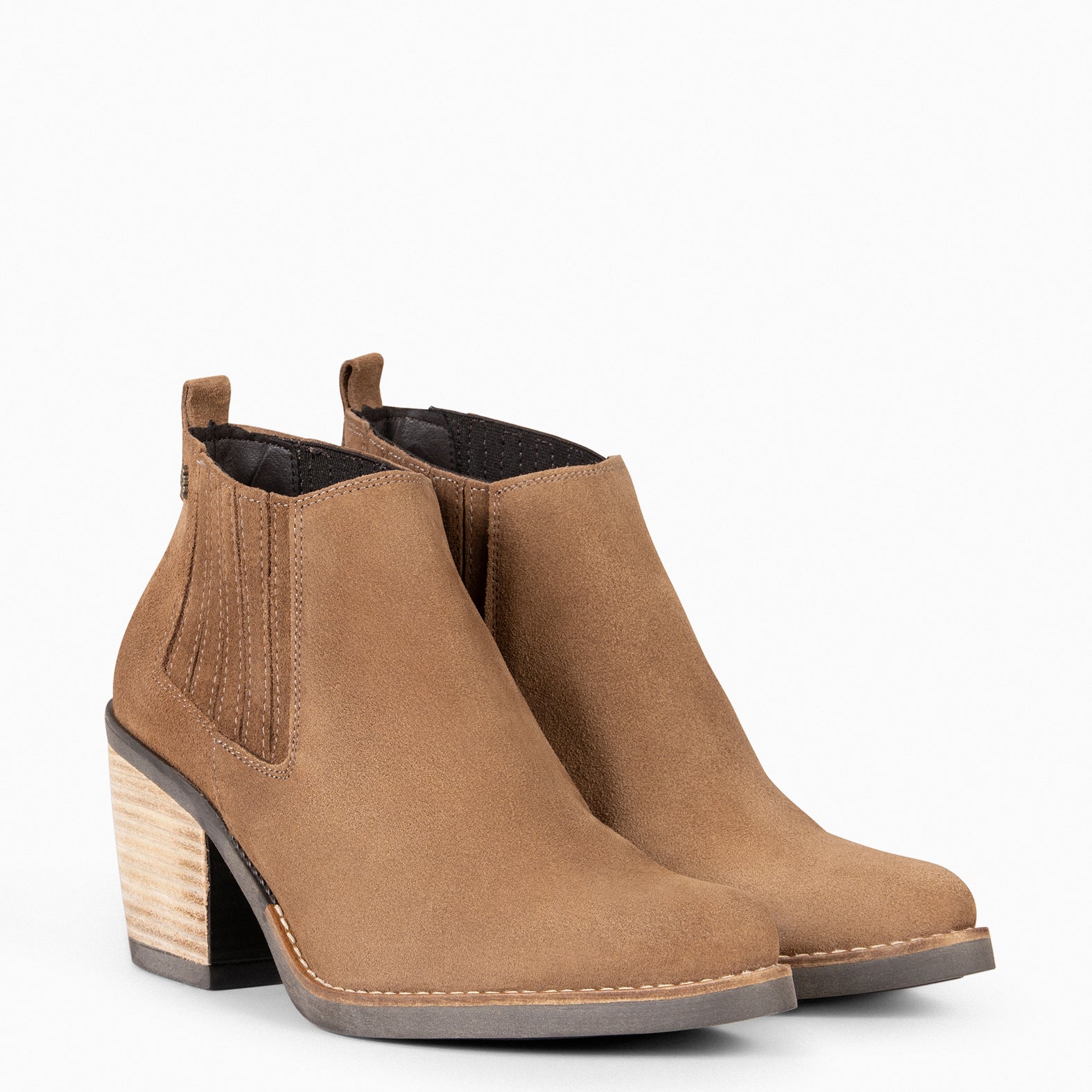 ALABAMA - Botines Cowboy de Mujer TAUPE