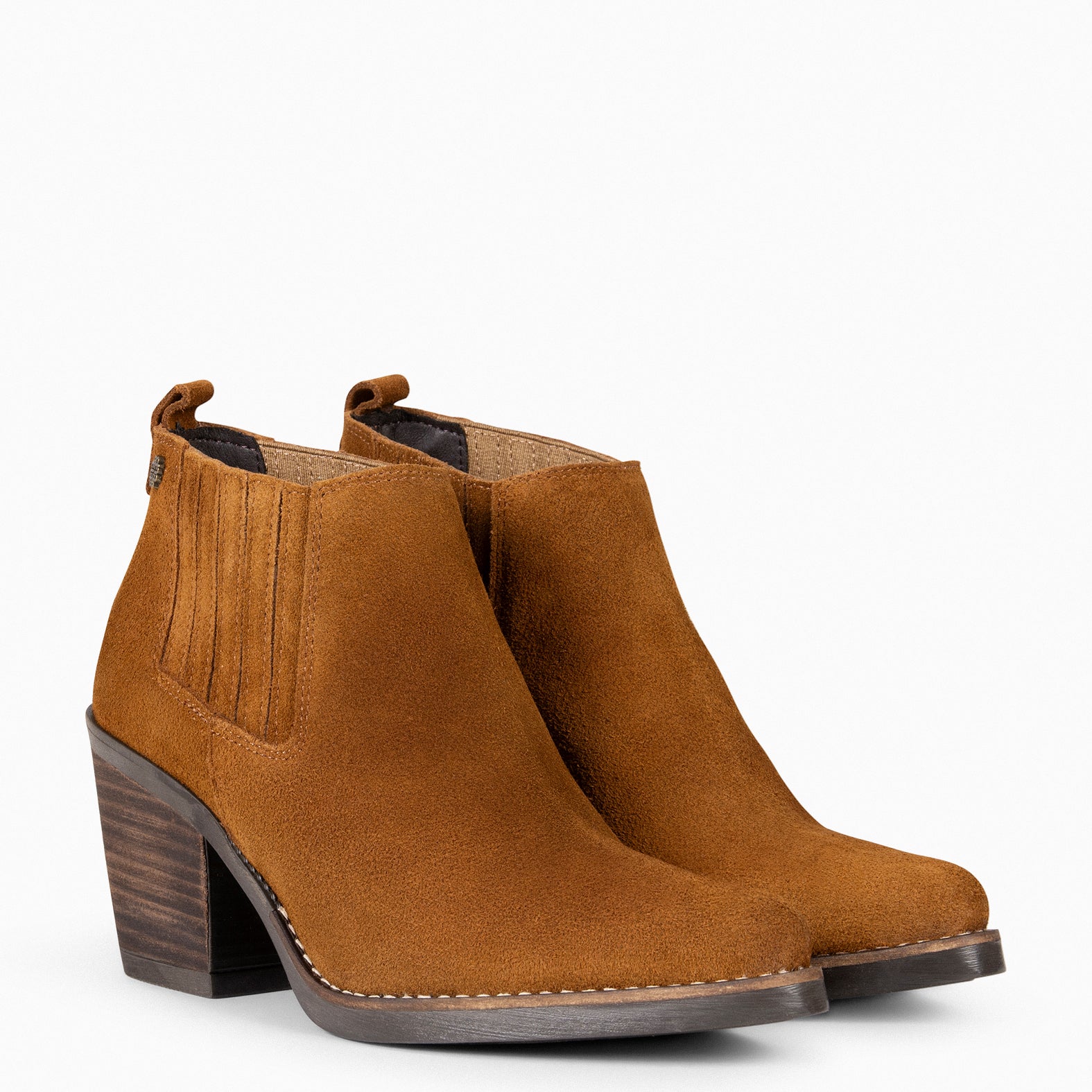 ALABAMA - Botines Cowboy de Mujer CAMEL