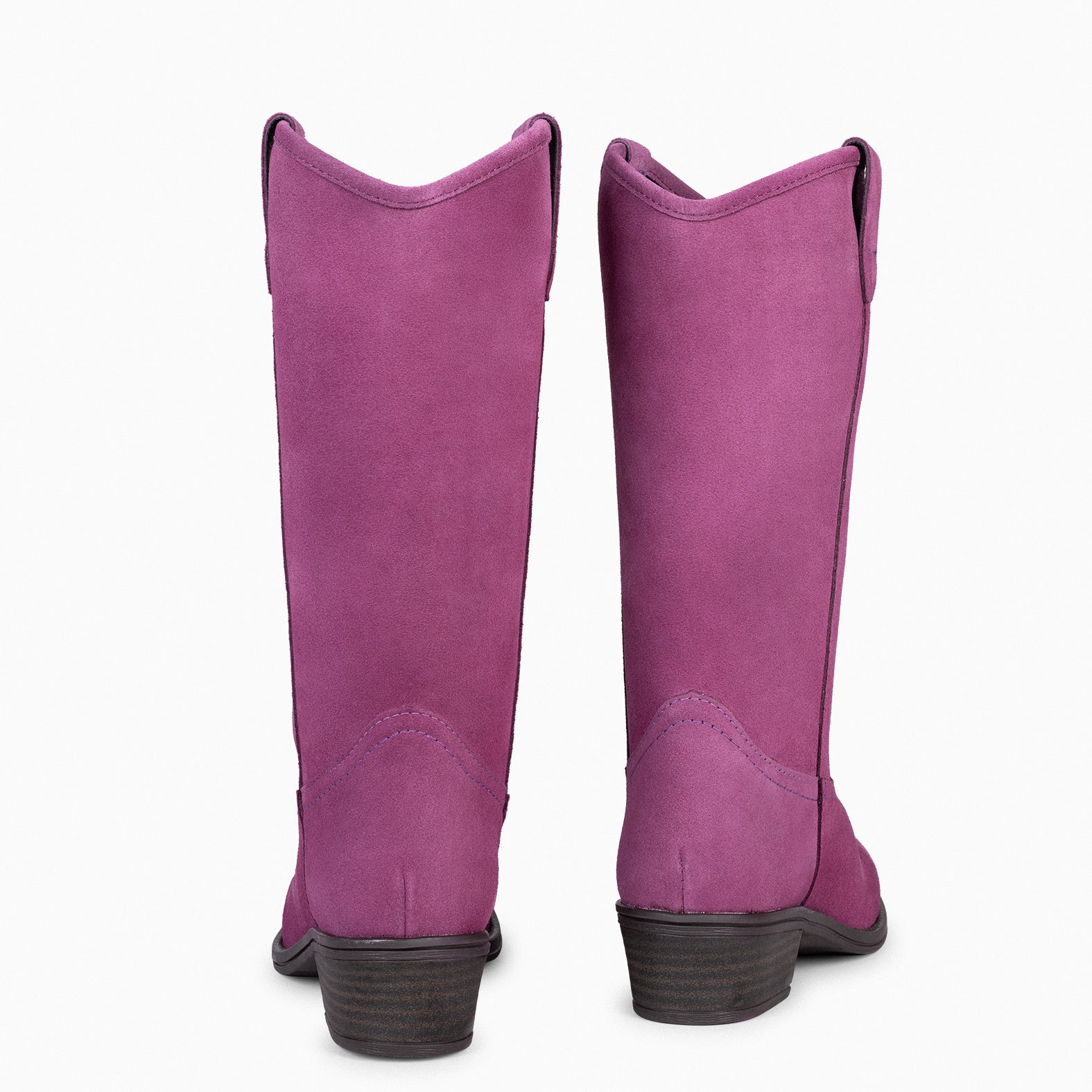 Pink suede store cowboy boots