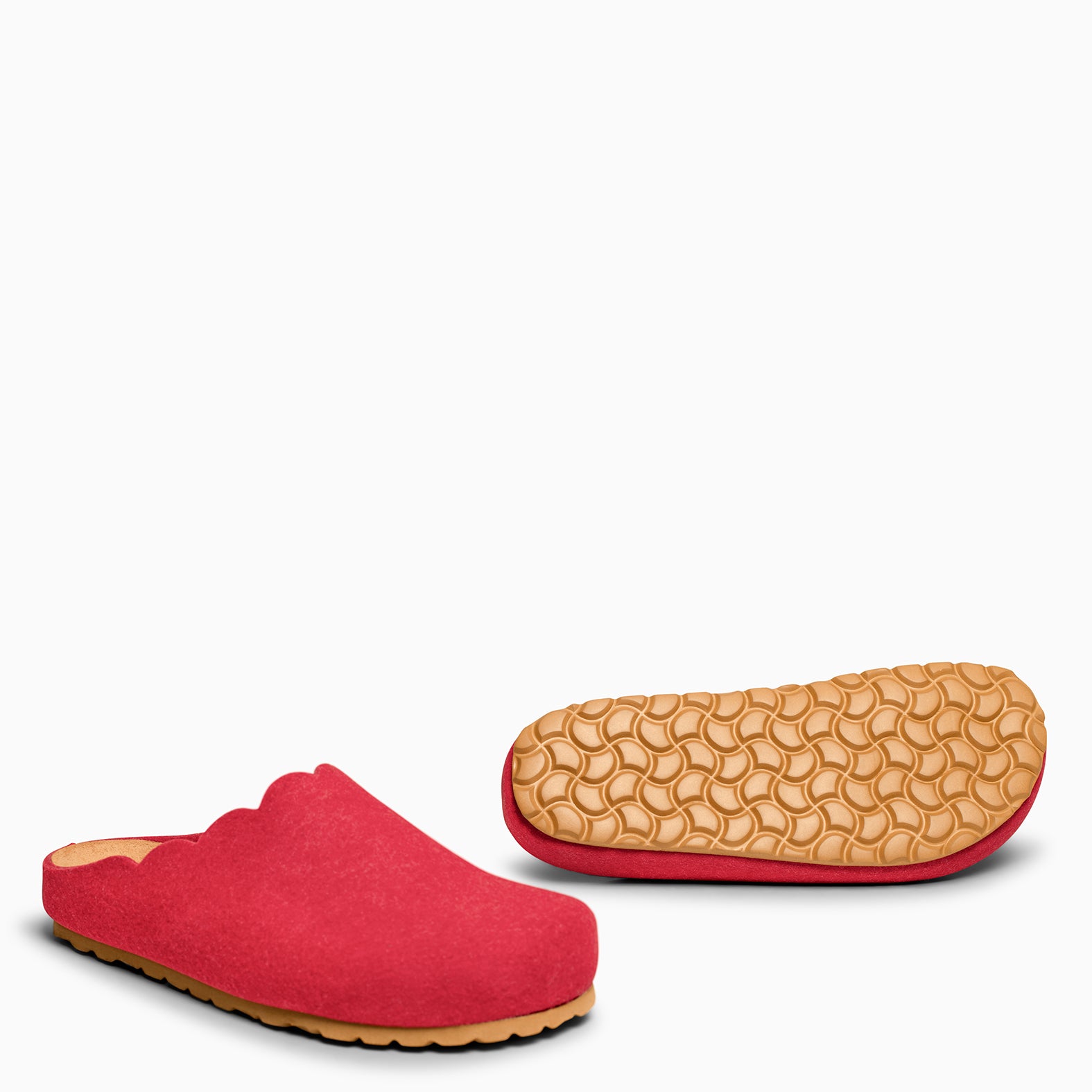 SWEET HOME - Zapatillas de estar por casa de mujer ROJO