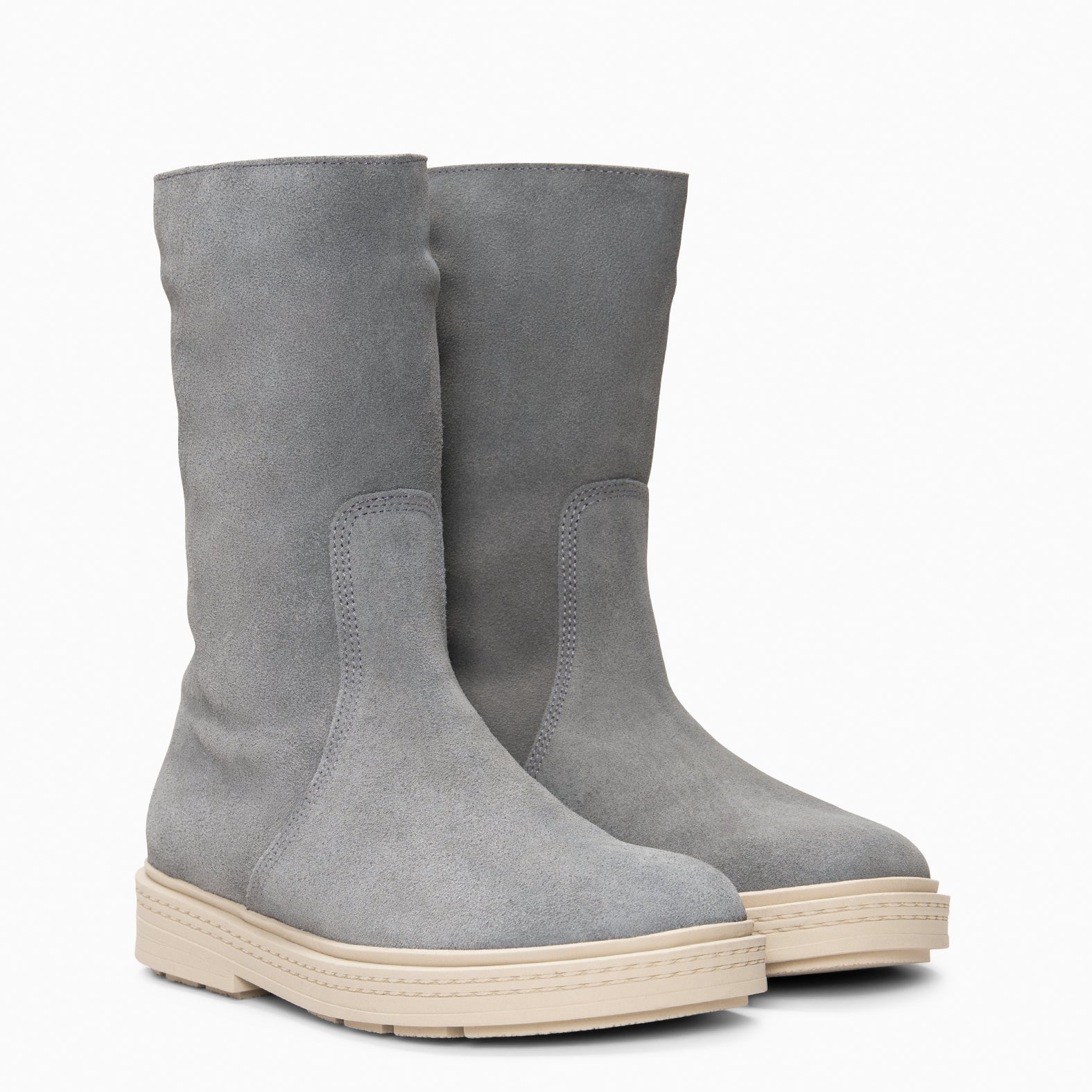 SNOW - Botines forrados de piel GRIS