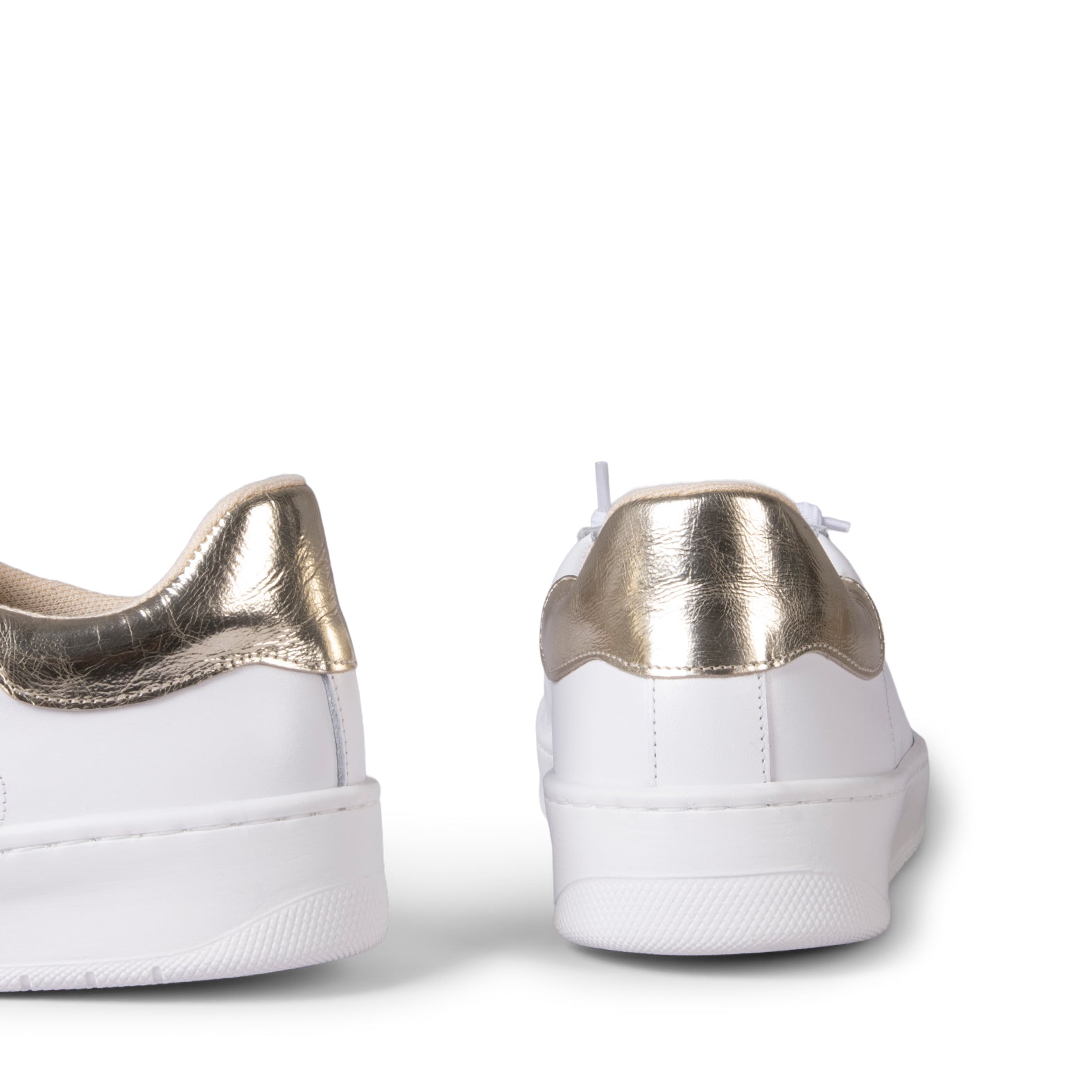 NANTES - Zapatillas Elegantes BLANCO ORO