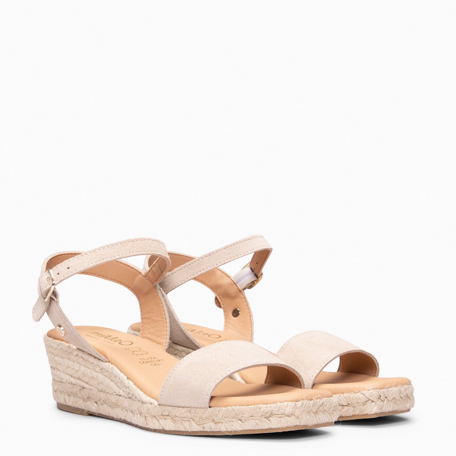 JEREZ - Sandalias de Esparto BEIGE