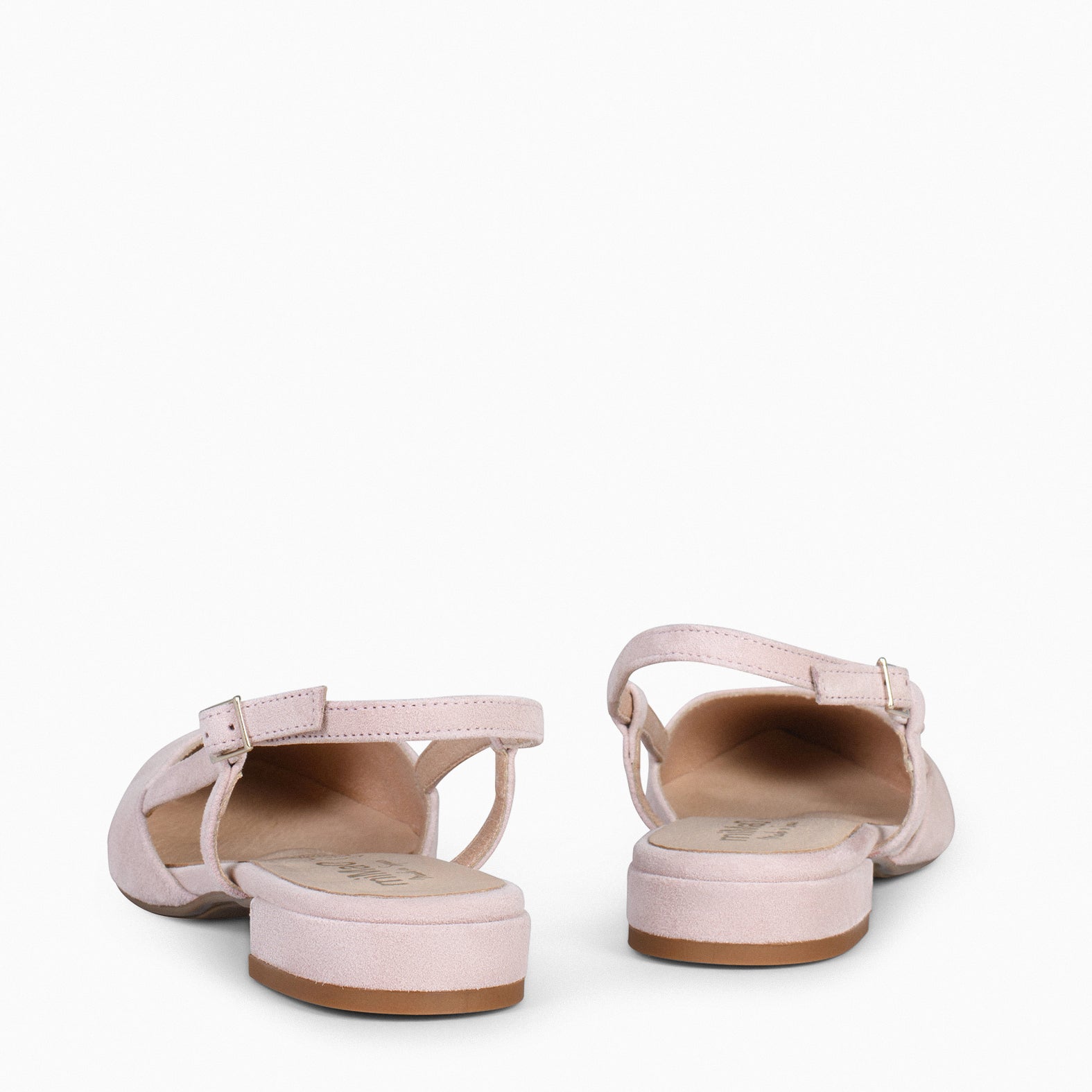 BRUNCH - Zapatos Planos Destalonados ROSA CLARO - miMaO ®
