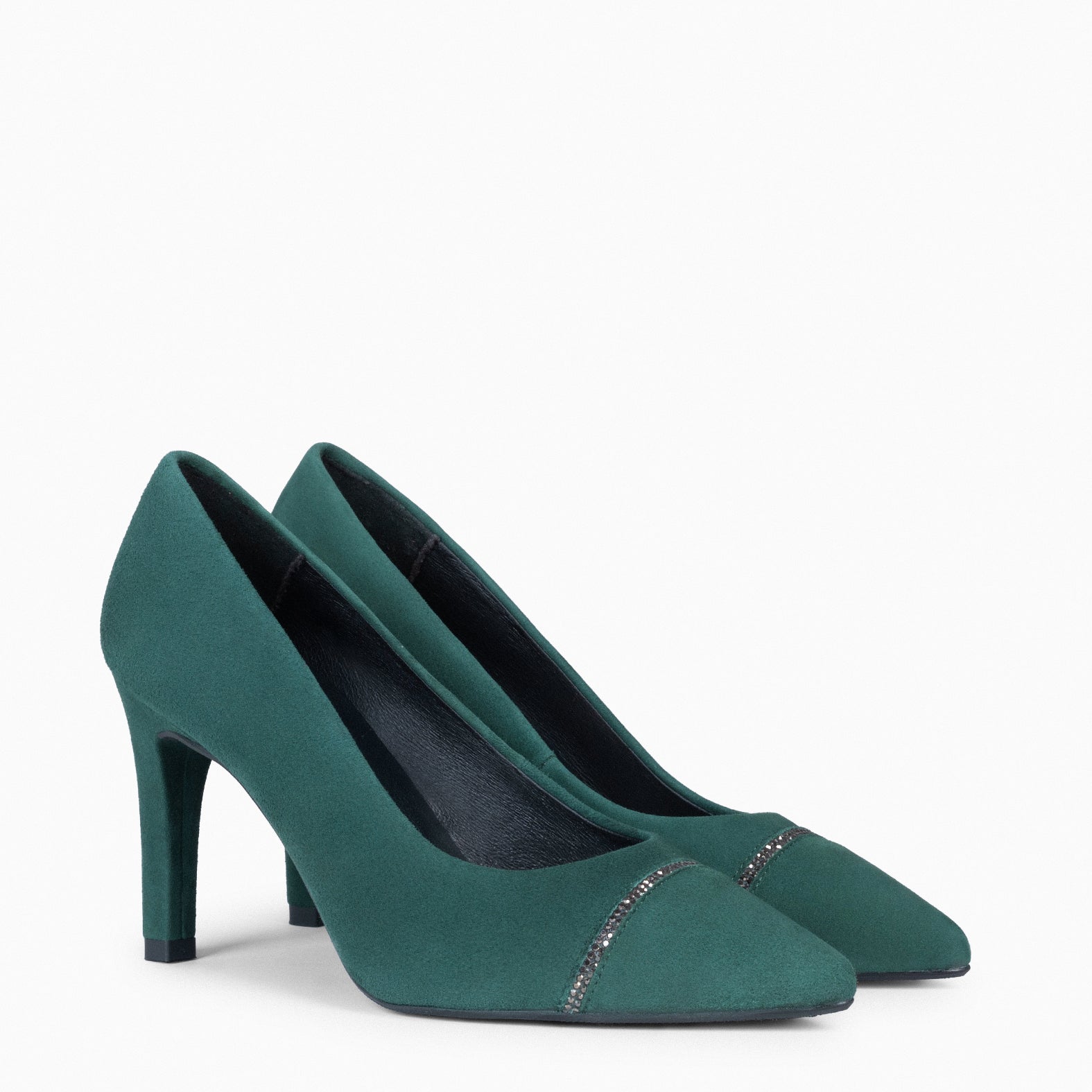 Zapatos discount tacon verde