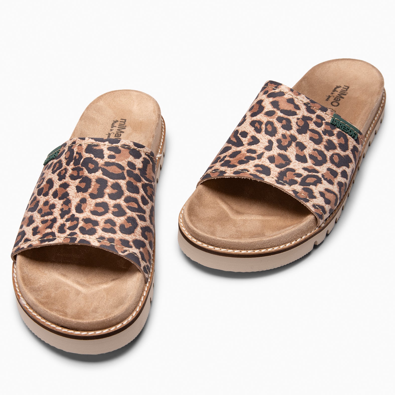 CUBA - Sandalias tipo pala Baresoft LEOPARDO