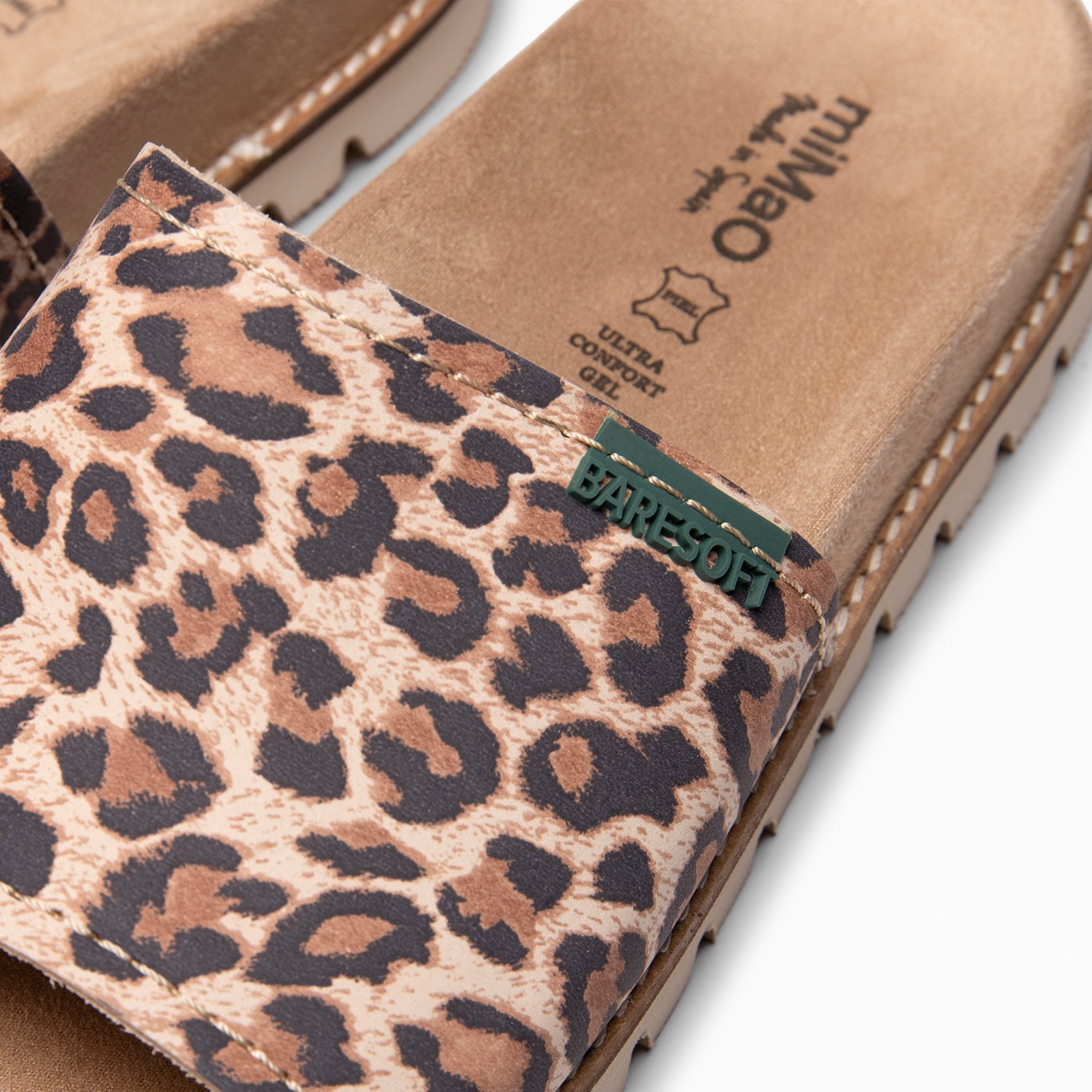 CUBA - Sandalias tipo pala Baresoft LEOPARDO
