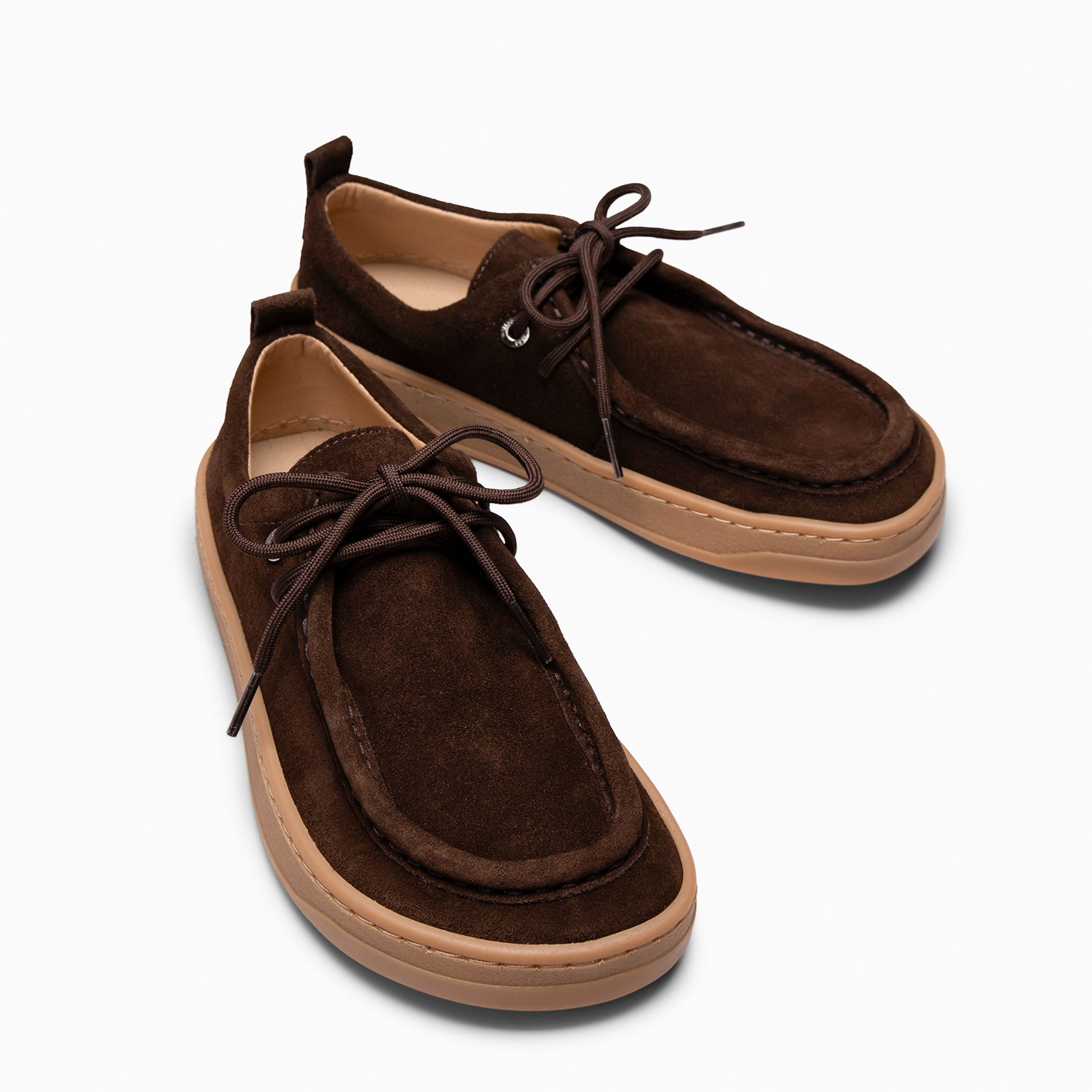 NIMBO - Mocassins com cordões Baresoft MARRON