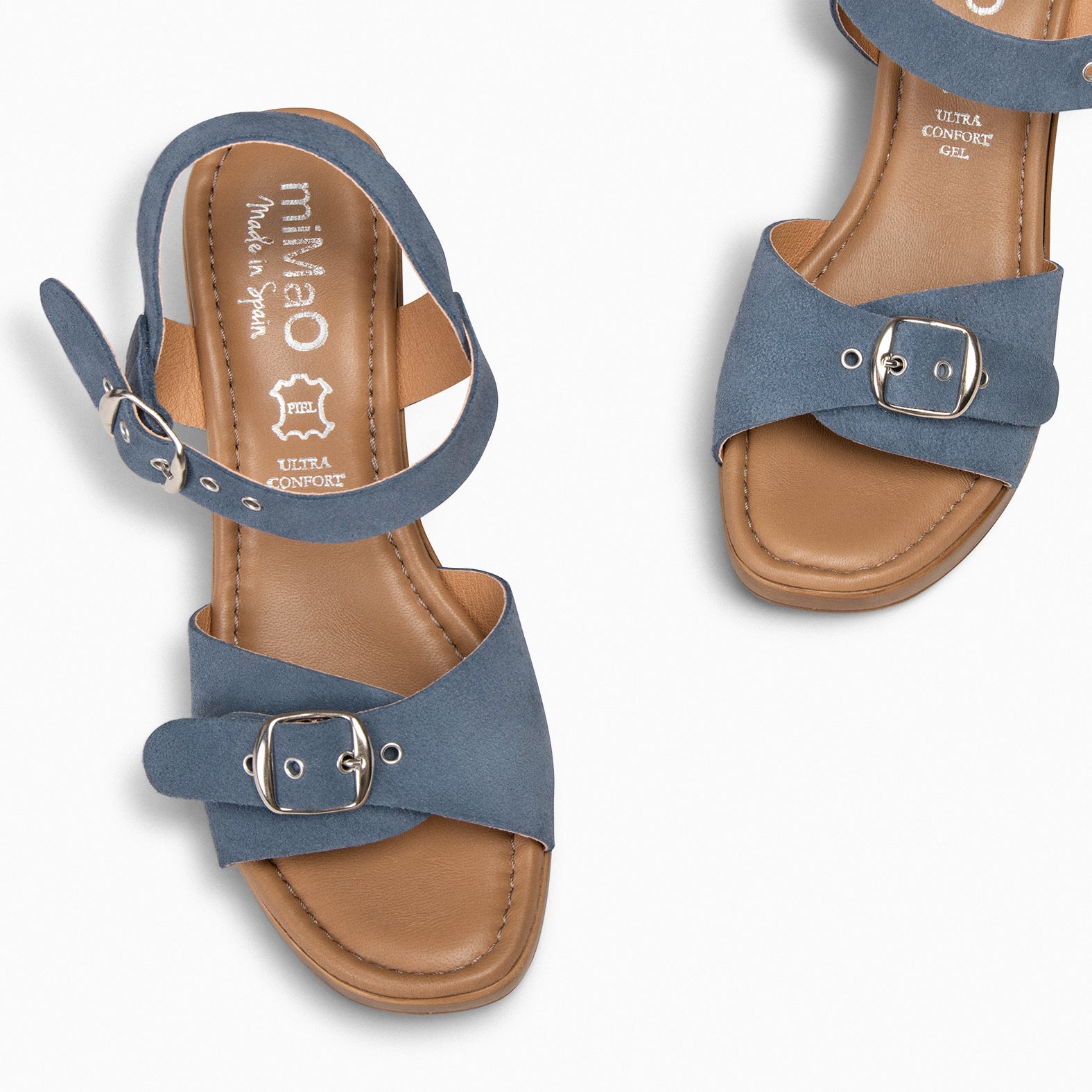 CLEO – JEANS Buckle sandal 