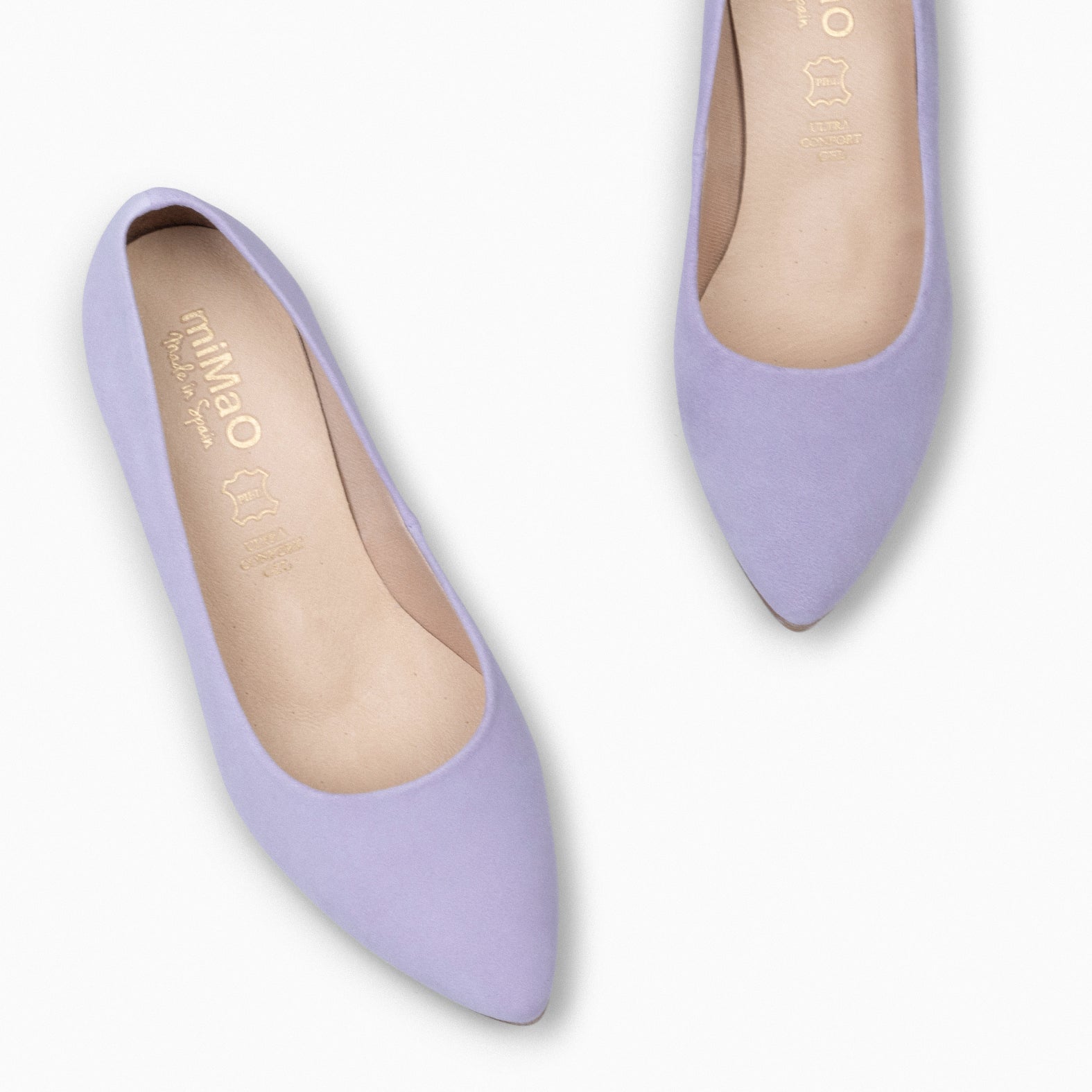 URBAN S – PURPLE Suede Mid-Heeled Shoes 