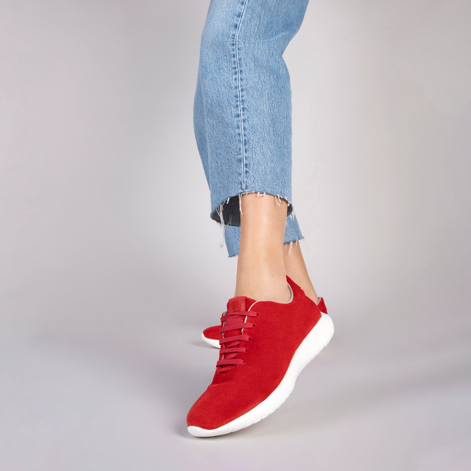 WALK – Zapatillas de mujer cómodas ROJO