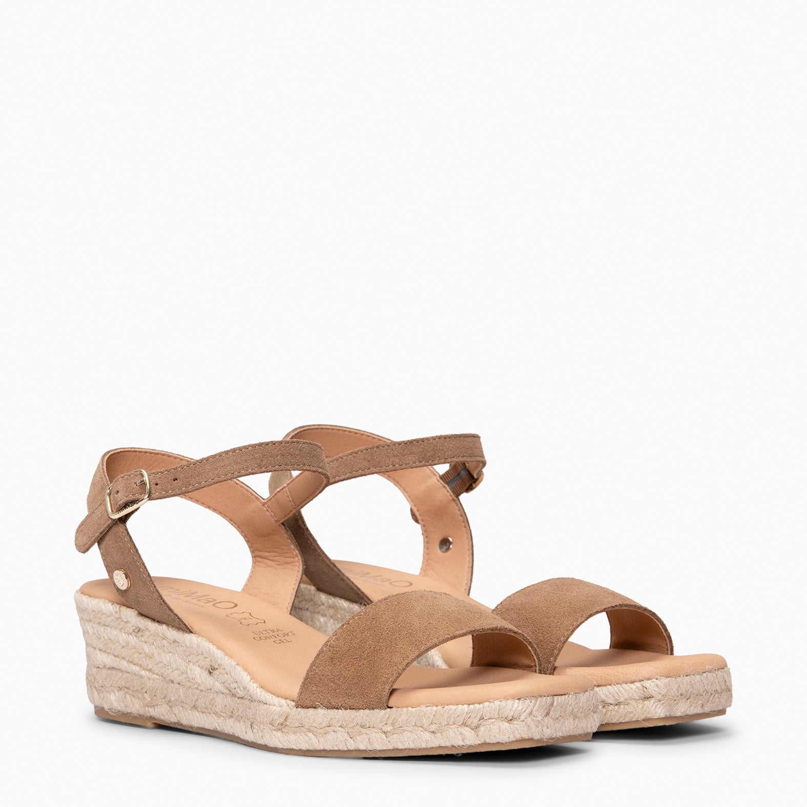 JEREZ - Sandalias de Esparto TAUPE