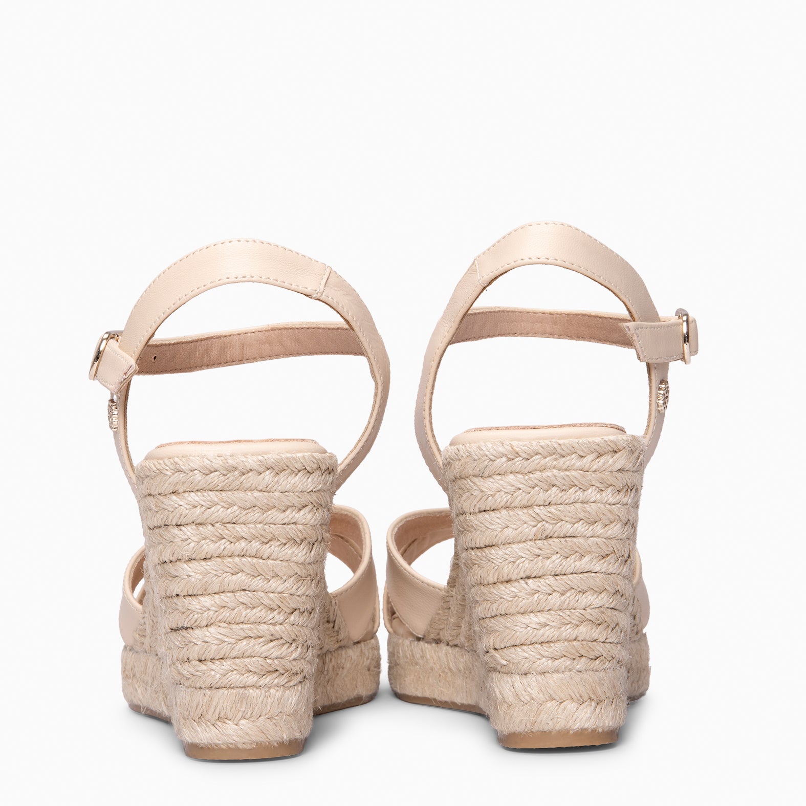 MANILVA - BEIGE High-wedge espadrille