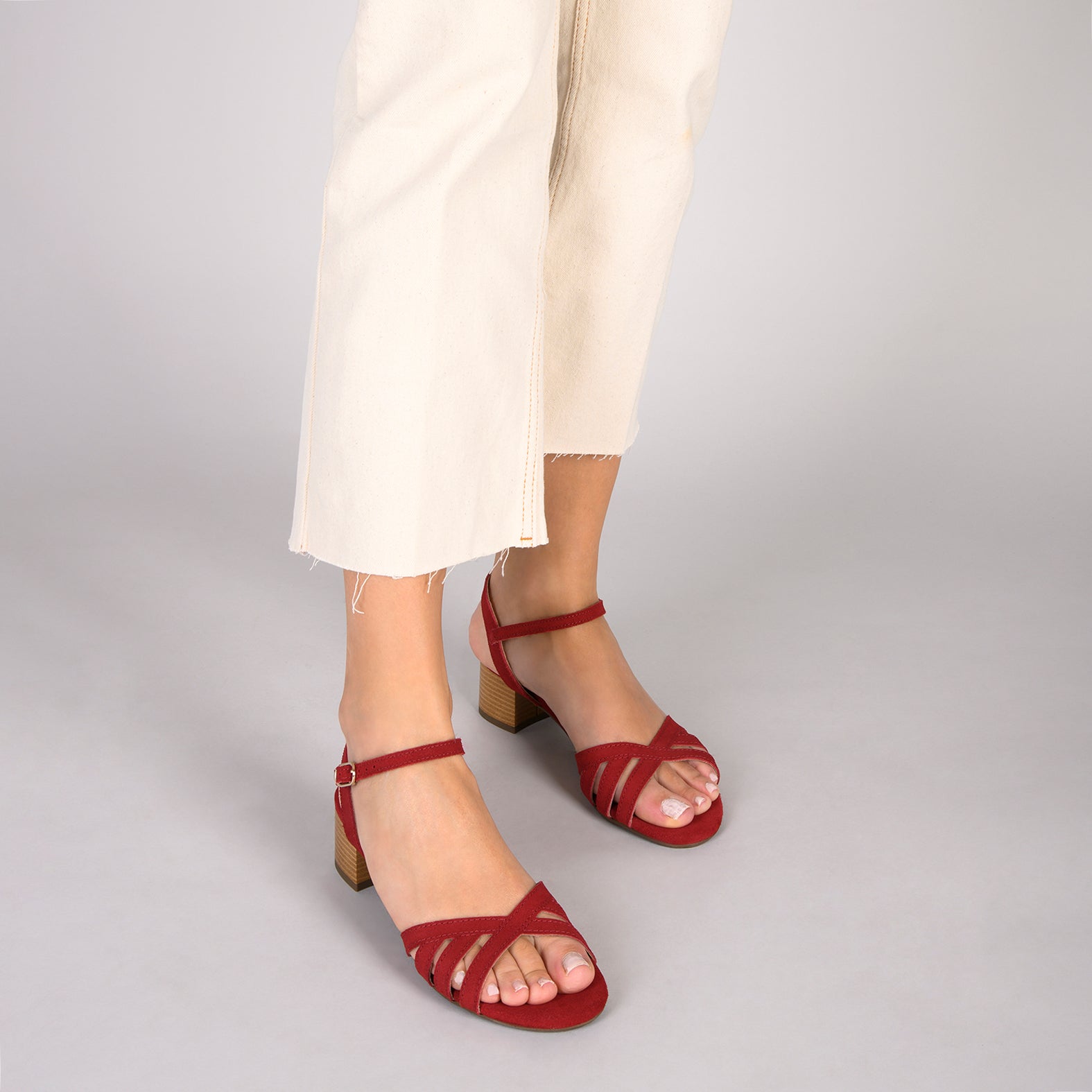 GRACE – RED Women Casual Sandals