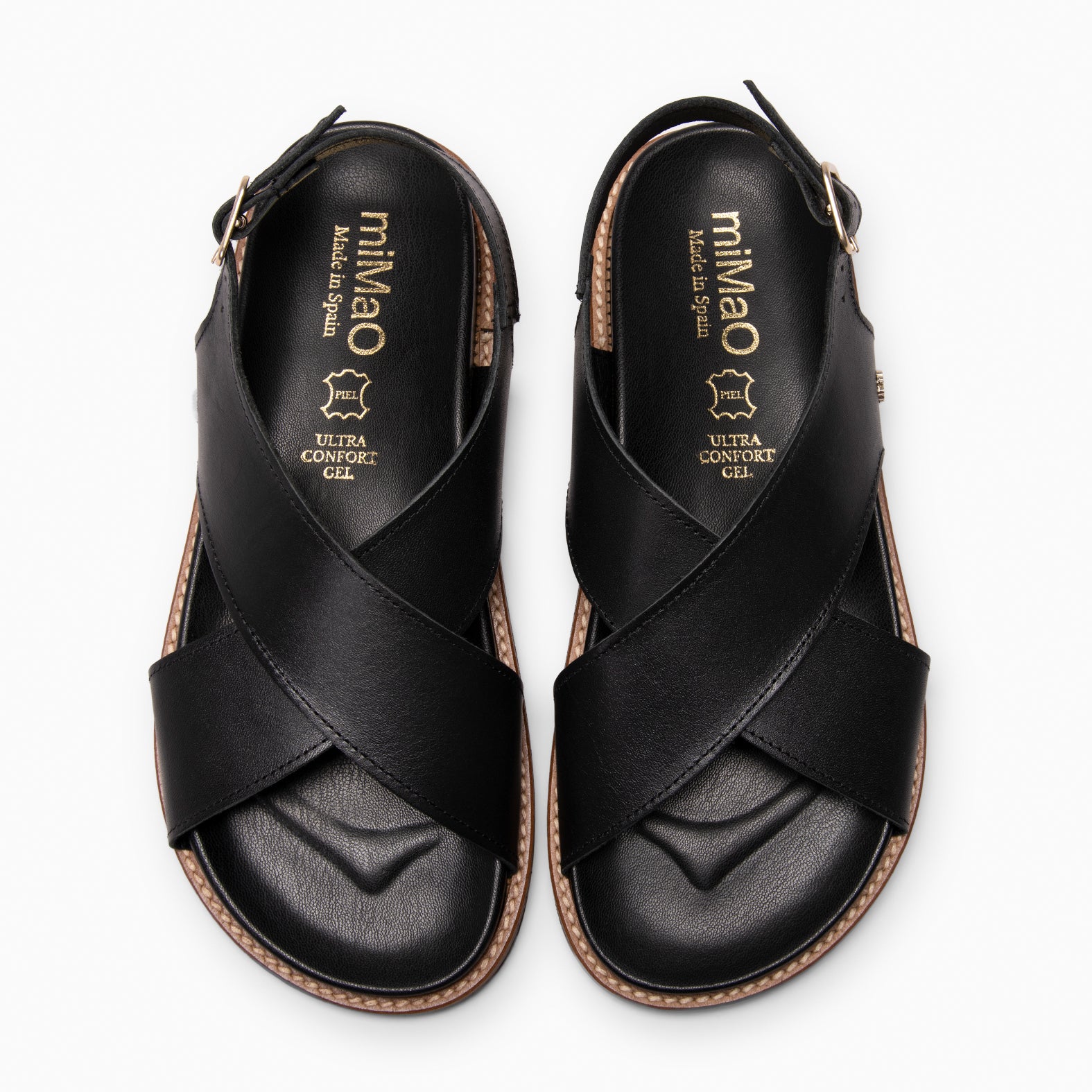 COIBA - BLACK Slide sandals