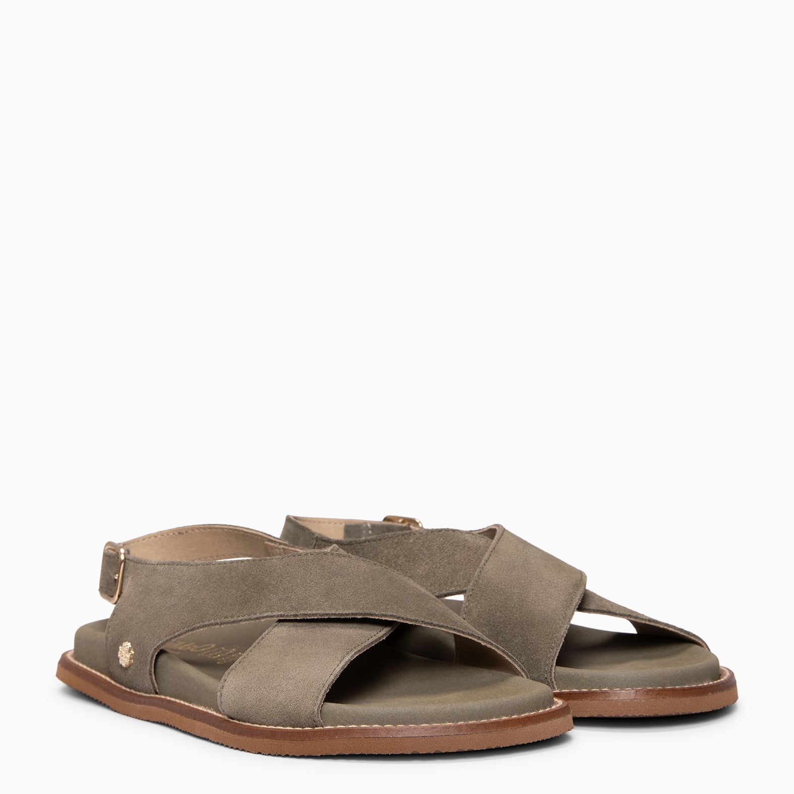 COIBA - KAKHI Suede slide sandals