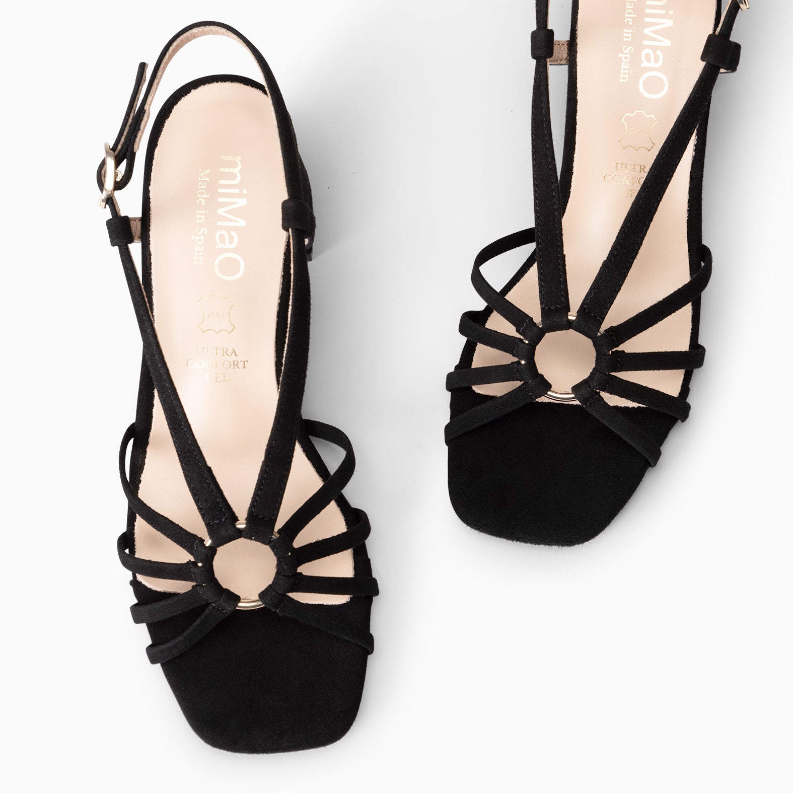 SOLEIL - Sandalias de tacón NEGRO - miMaO ®