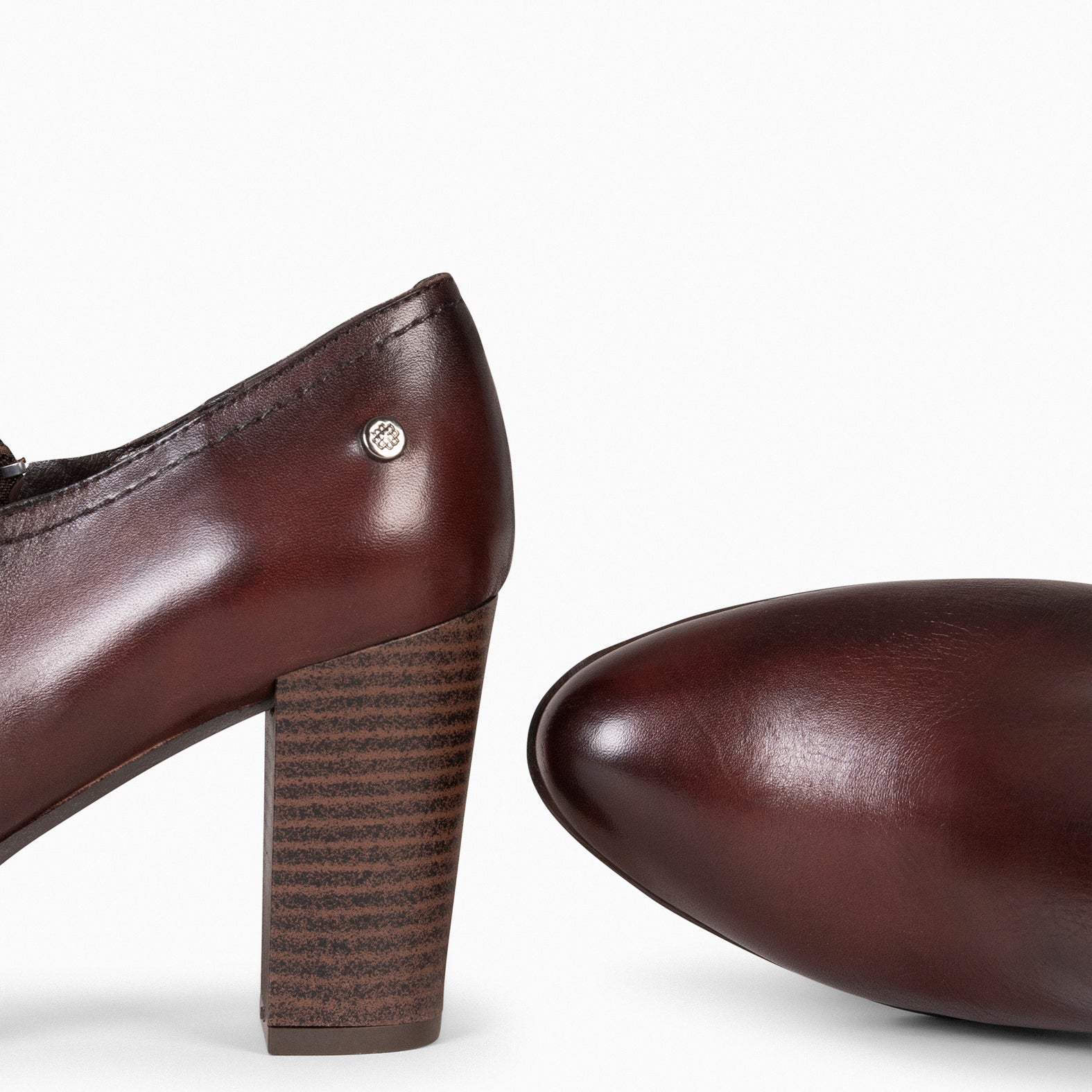 DAYANA - Botín tobillero en MARRON