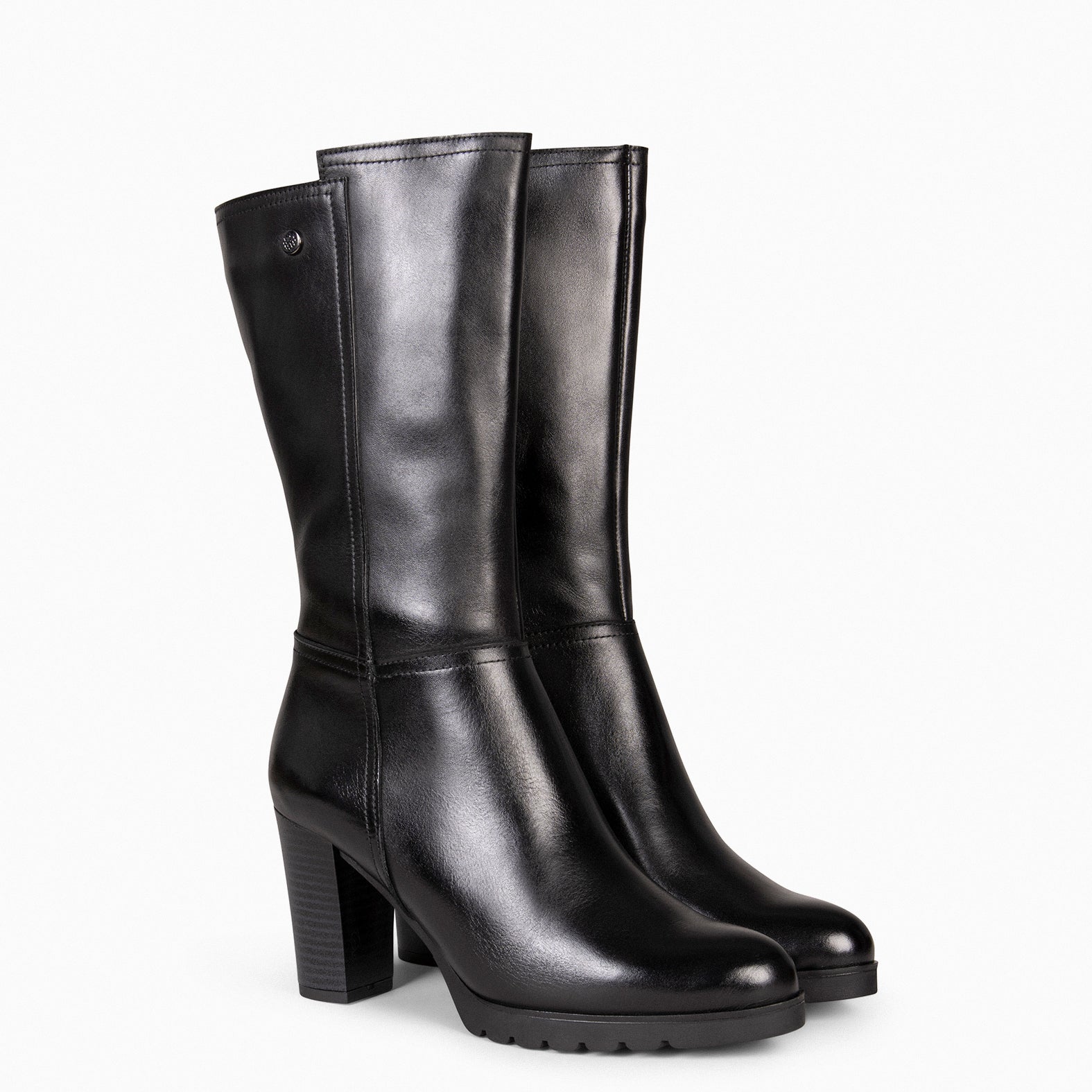 ARIANA - Botas de tacón y plataforma NEGRO