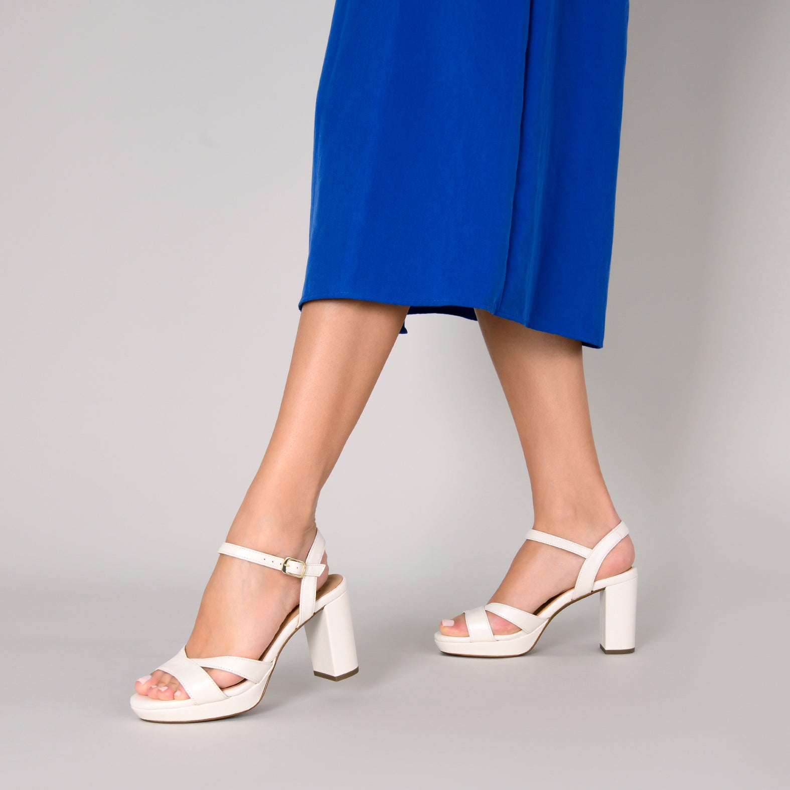 PARIS – PEARL high heel sandal with platform