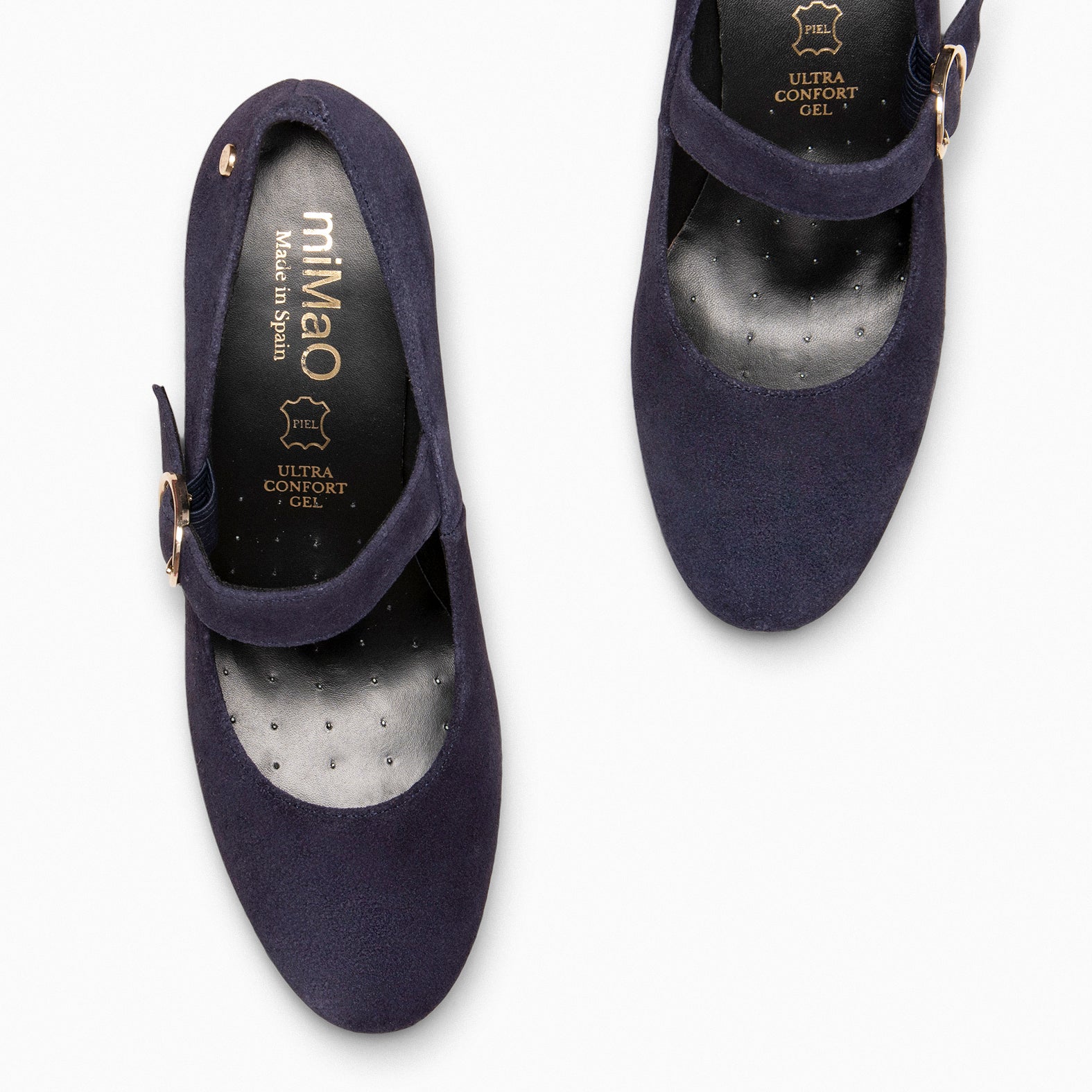 MARION – NAVY Heeled Mary-Janes