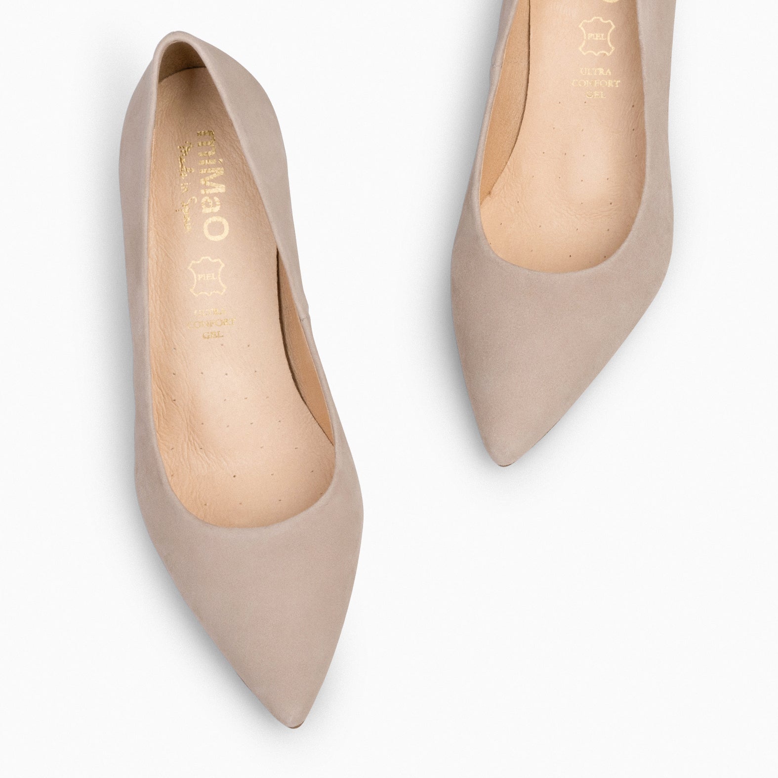 STILETTO - Zapatos de tacón de aguja TAUPE - miMaO ®