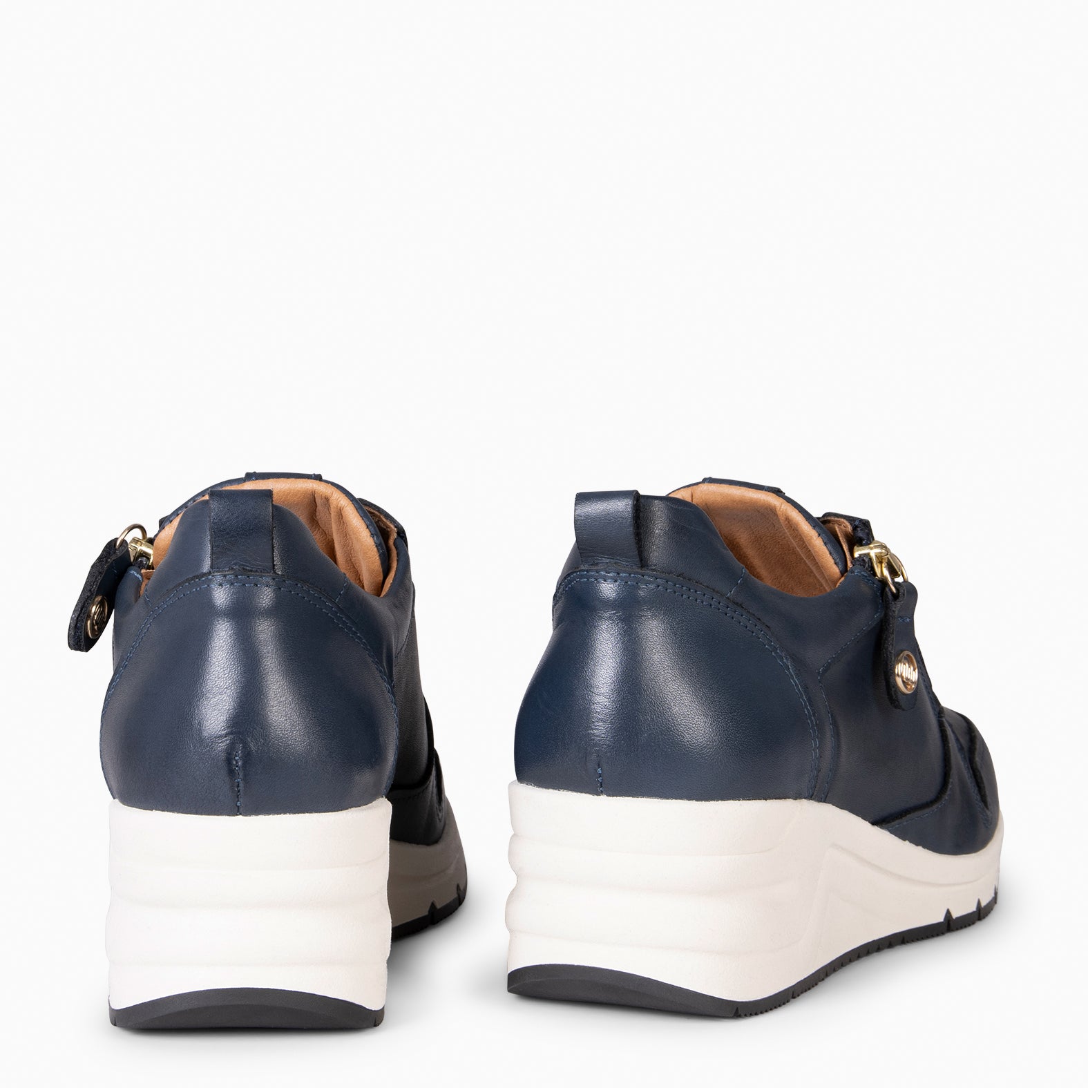 NIMES – NAVY Sneakers with zip