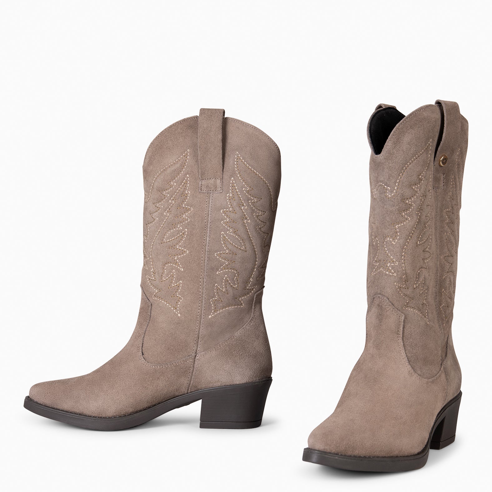 UTAH – TAUPE Cowboy Boots