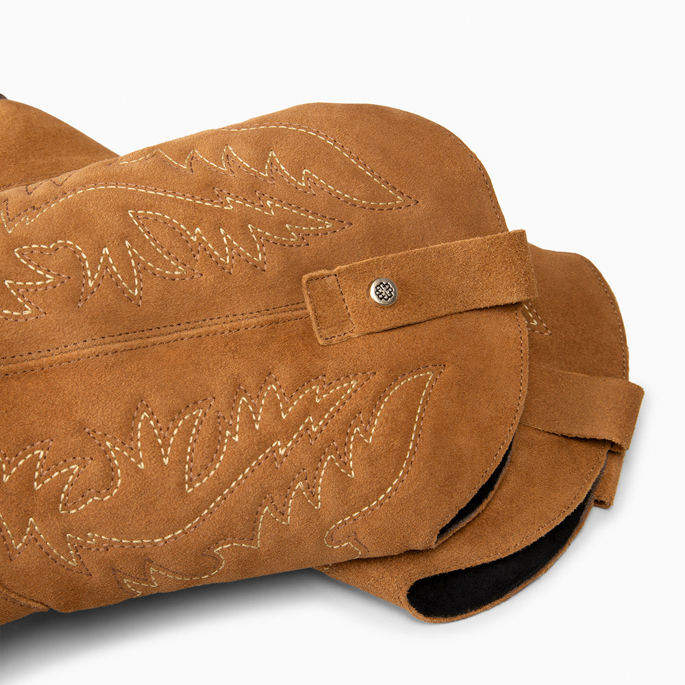 UTAH - Botas Cowboy bordado CAMEL | miMaO