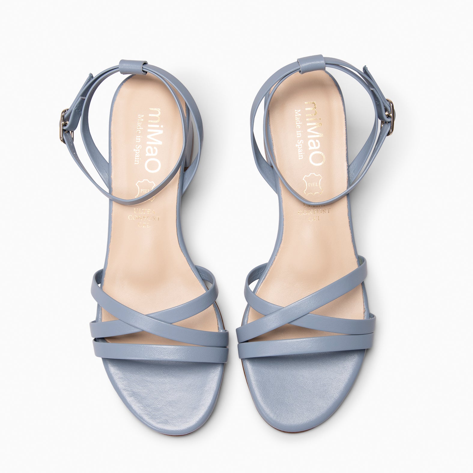 VIENA - JEANS Sandal low heel shoes