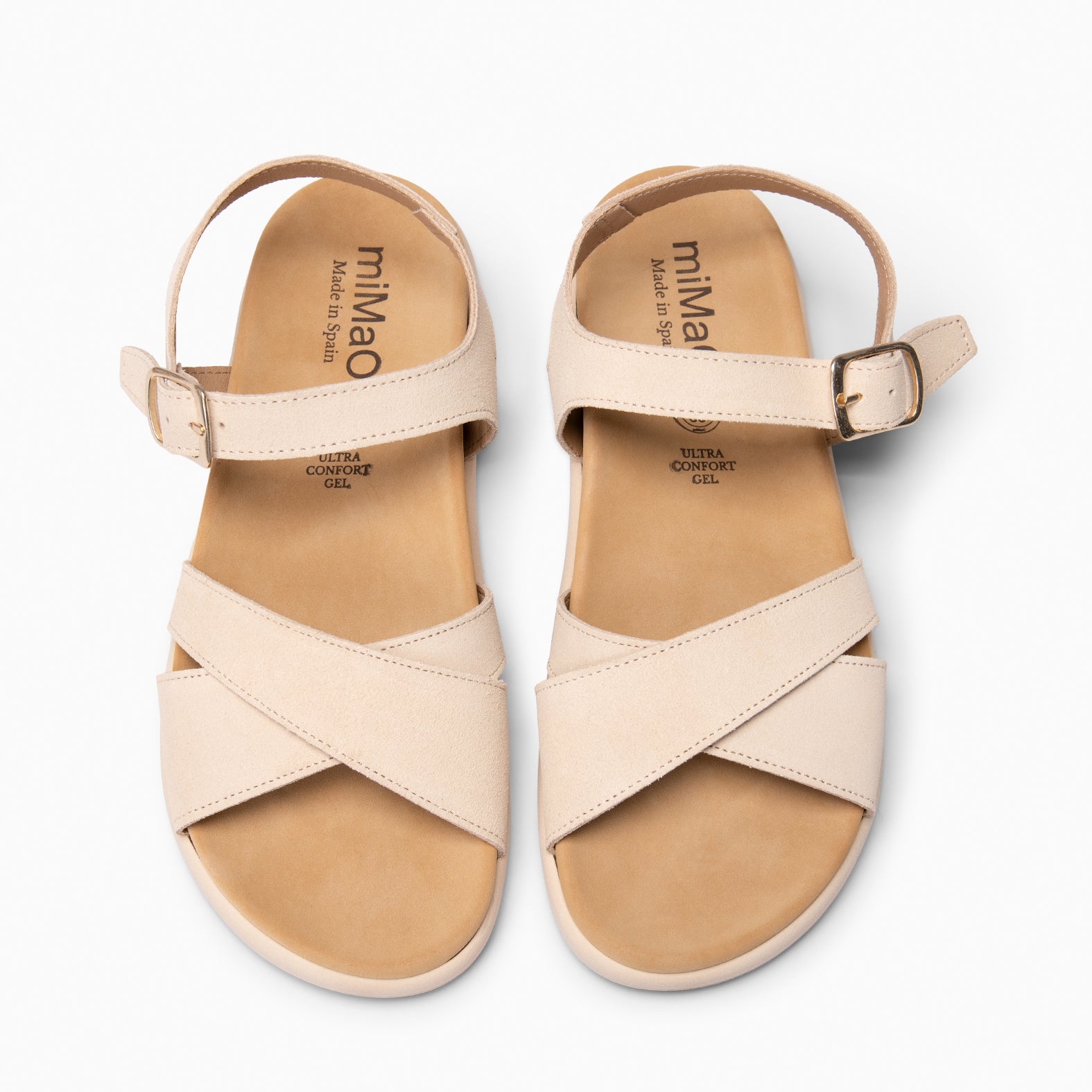 BRISA - BEIGE Baresoft sandals