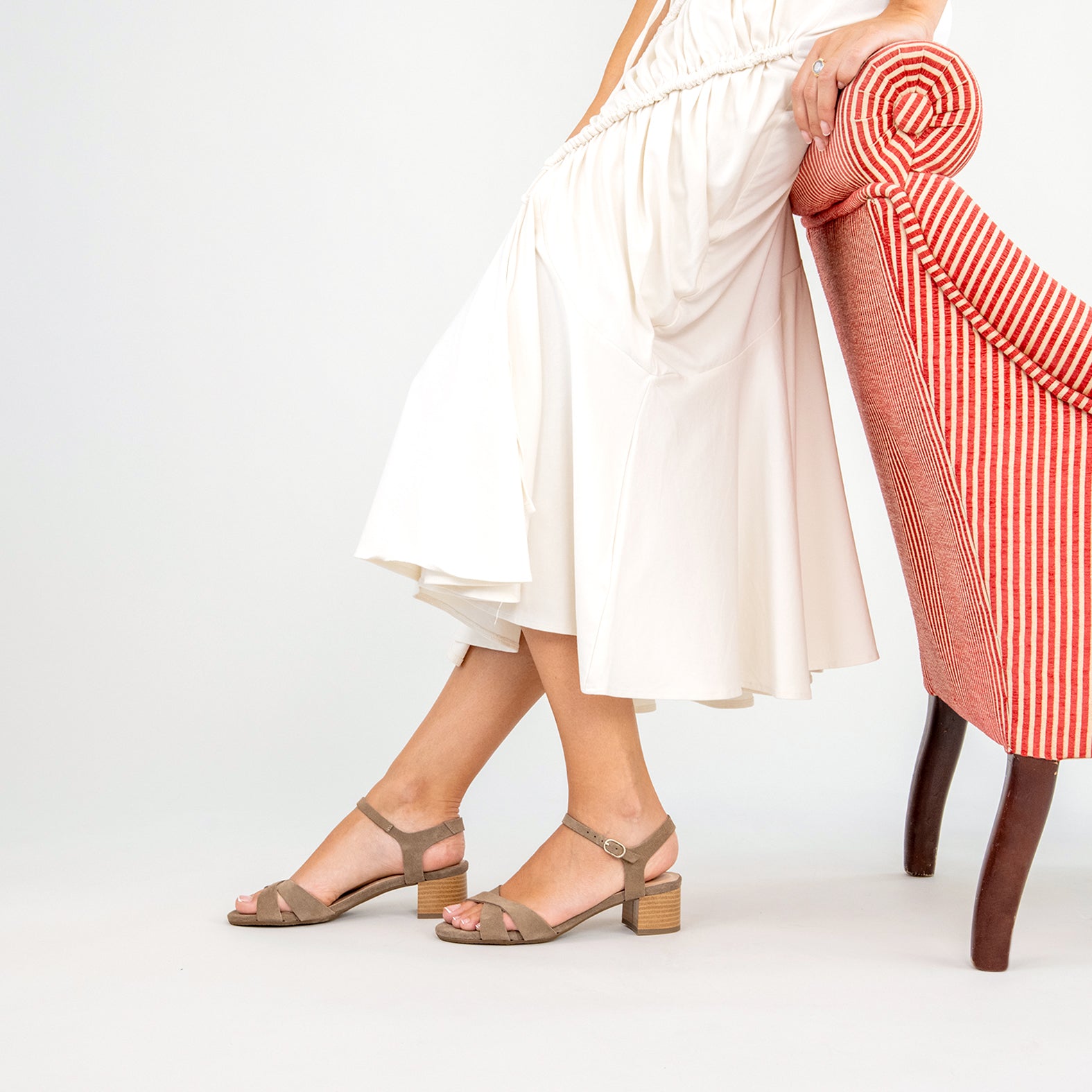 INDA - KAKI Heeled sandals