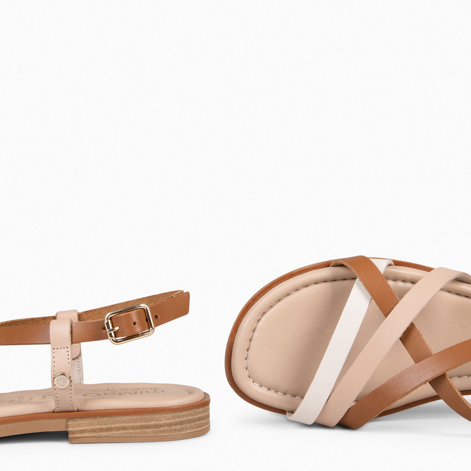 ELVA - MULTI Elegant Flat Sandals