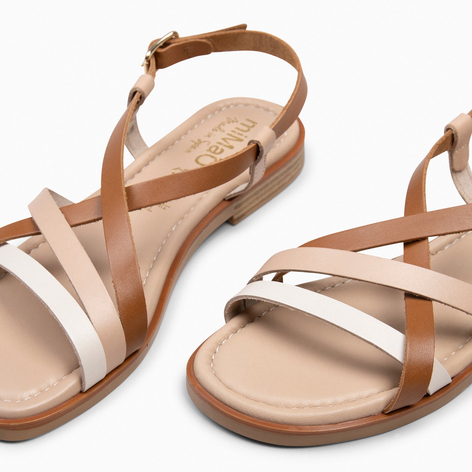 ELVA - MULTI Elegant Flat Sandals