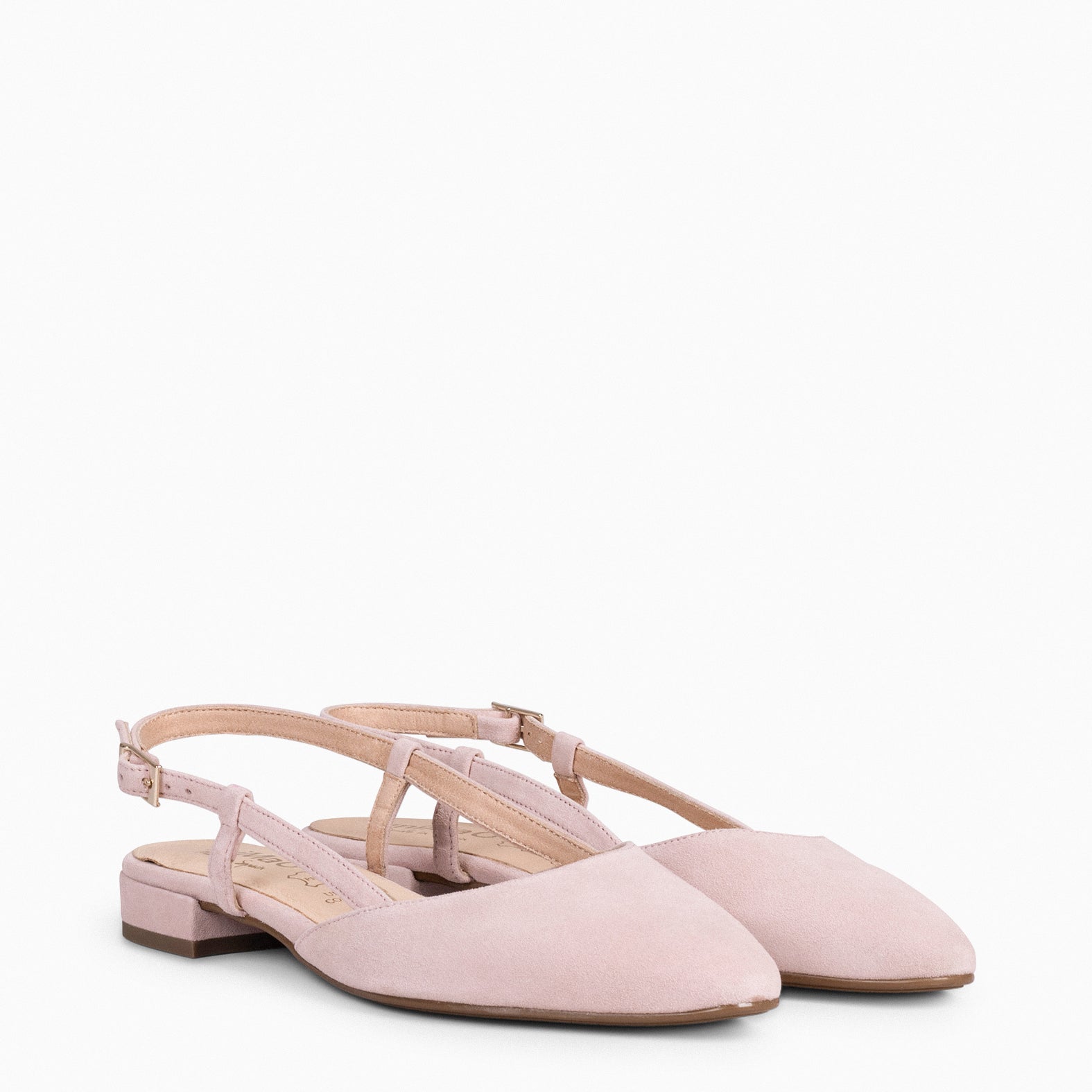 BRUNCH - Zapatos Planos Destalonados ROSA CLARO - miMaO ®