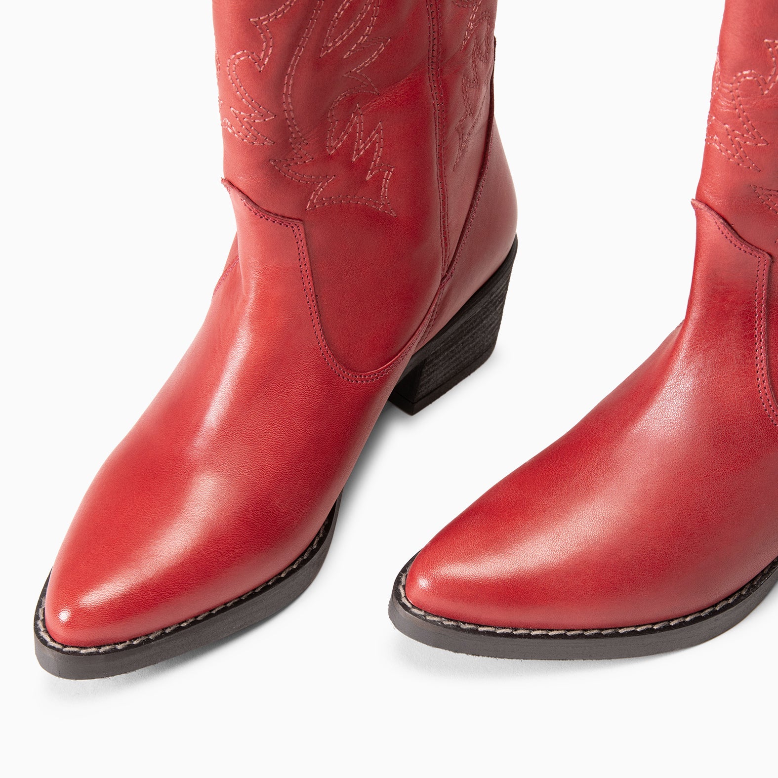 UTAH – BURGUNDY Cowboy Boots