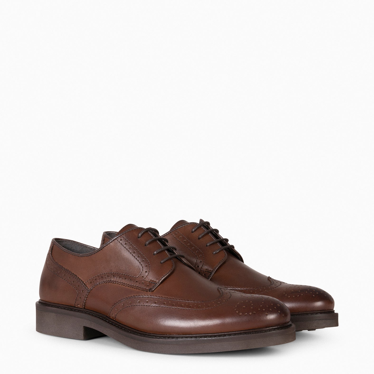 QUEVEDO – BROWN Men’s shoe with laces