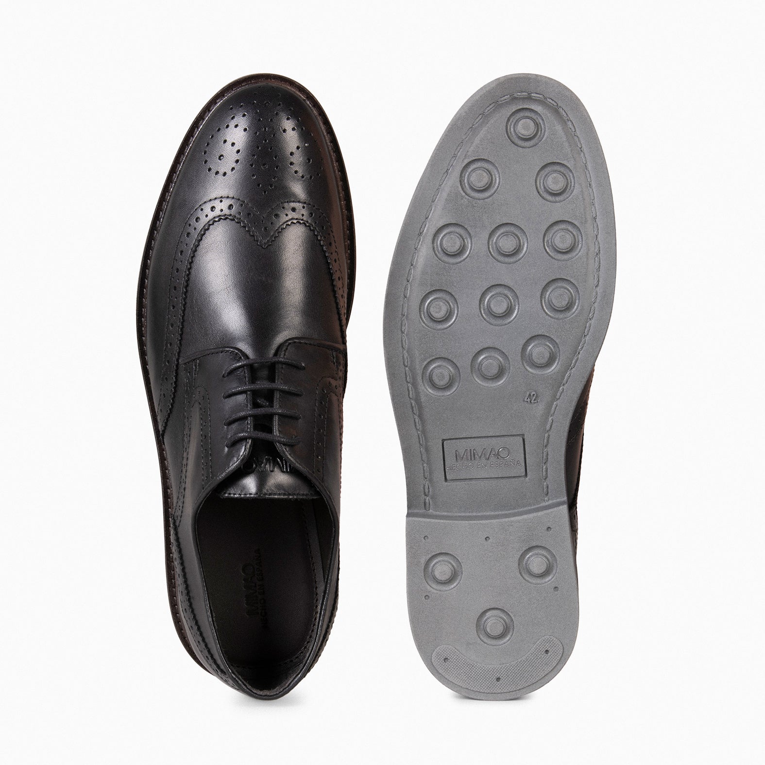 QUEVEDO – BLACK Men’s shoe with laces