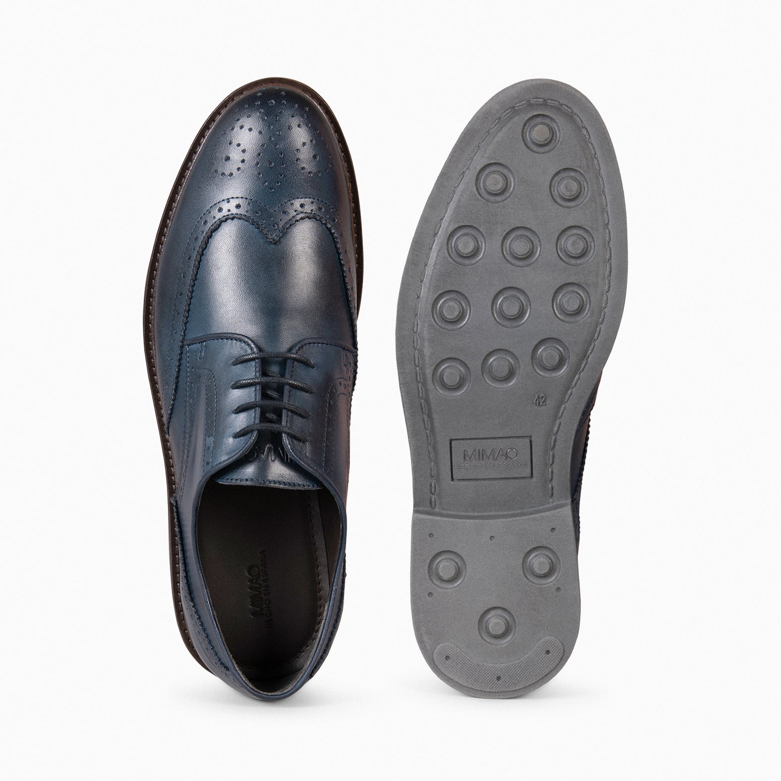 QUEVEDO – NAVY Men’s shoe with laces