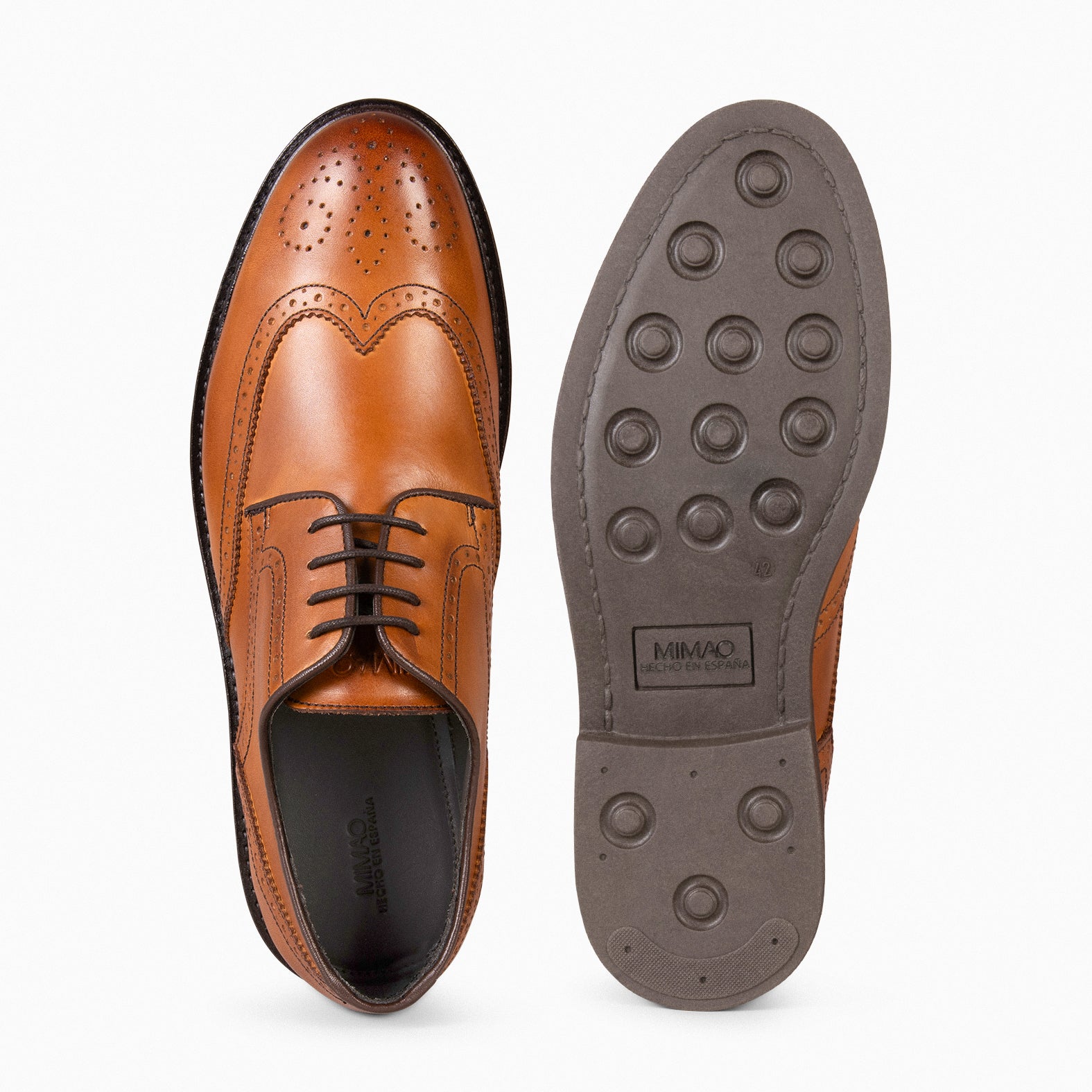 QUEVEDO – CAMEL Men’s shoe with laces