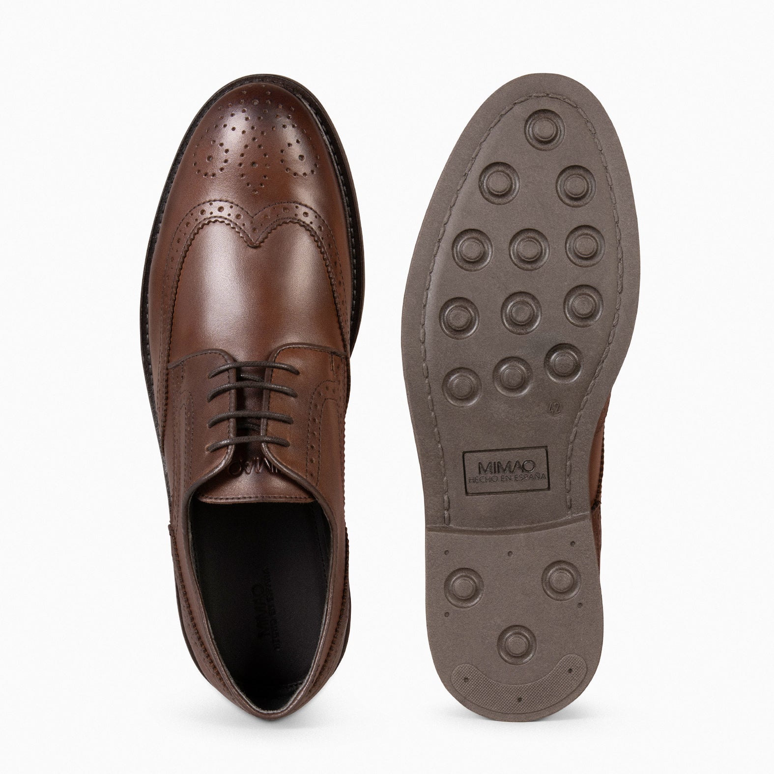 QUEVEDO – BROWN Men’s shoe with laces