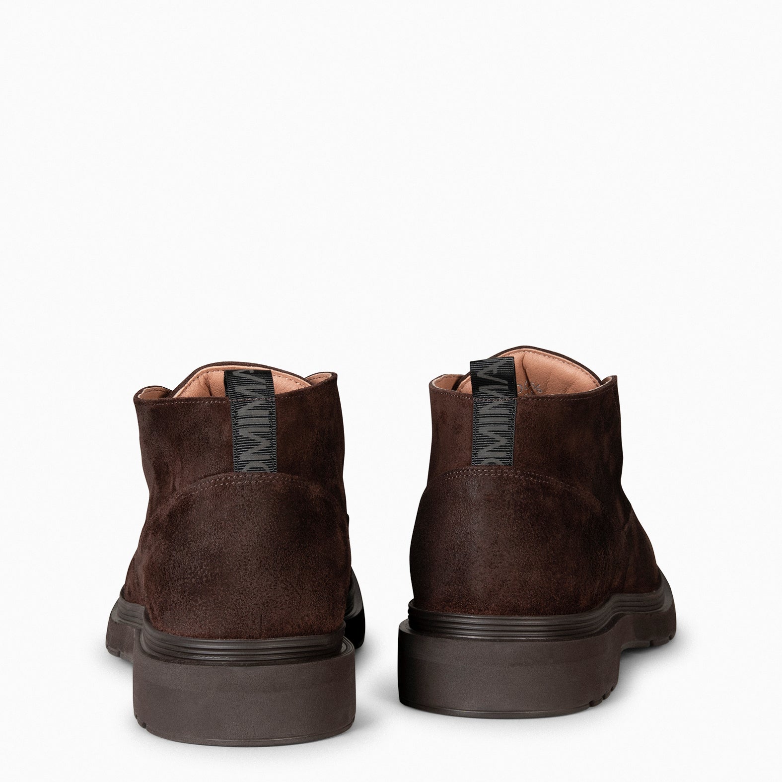 VELAZQUEZ – Bottines pour homme en daim MARRON