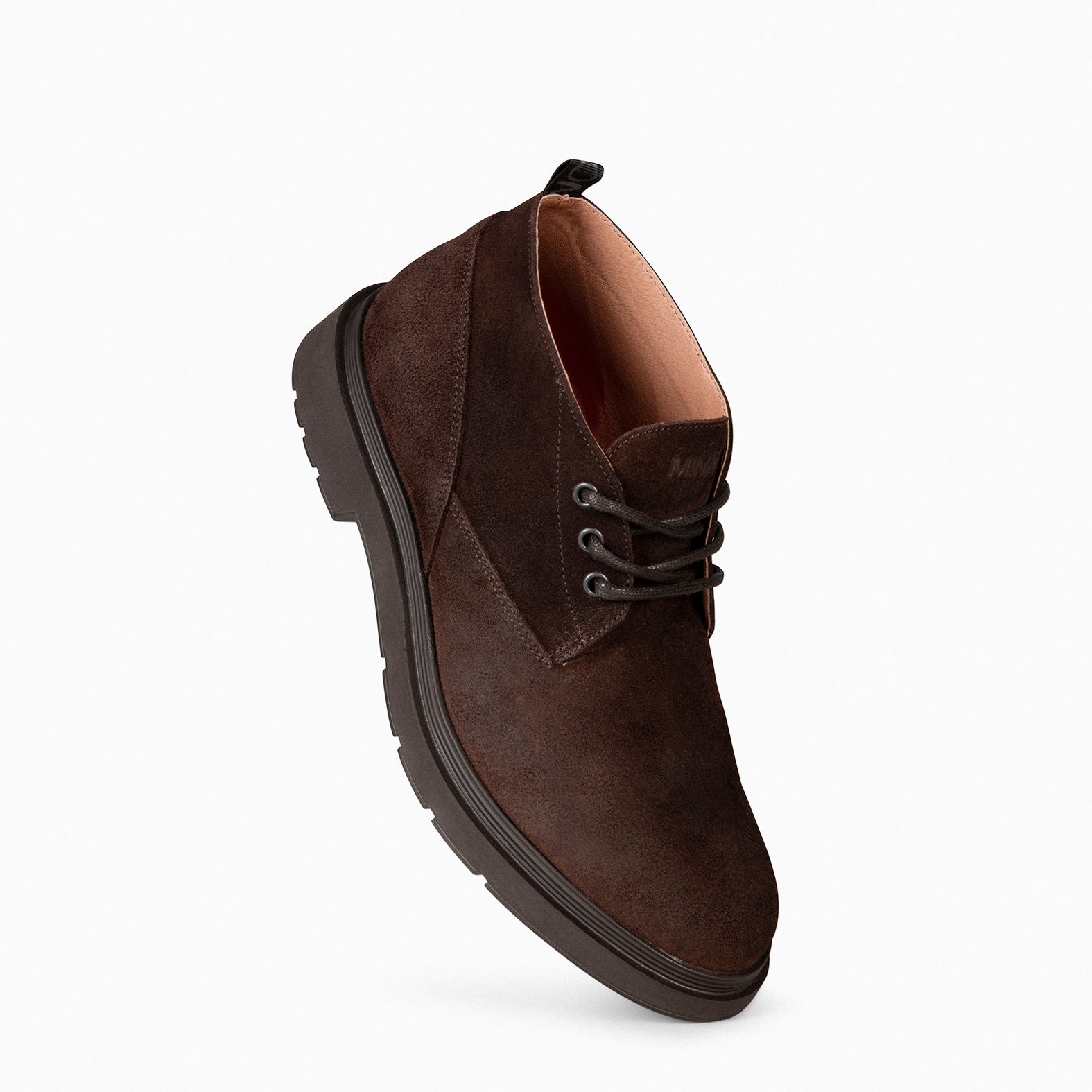 VELAZQUEZ – Bottines pour homme en daim MARRON