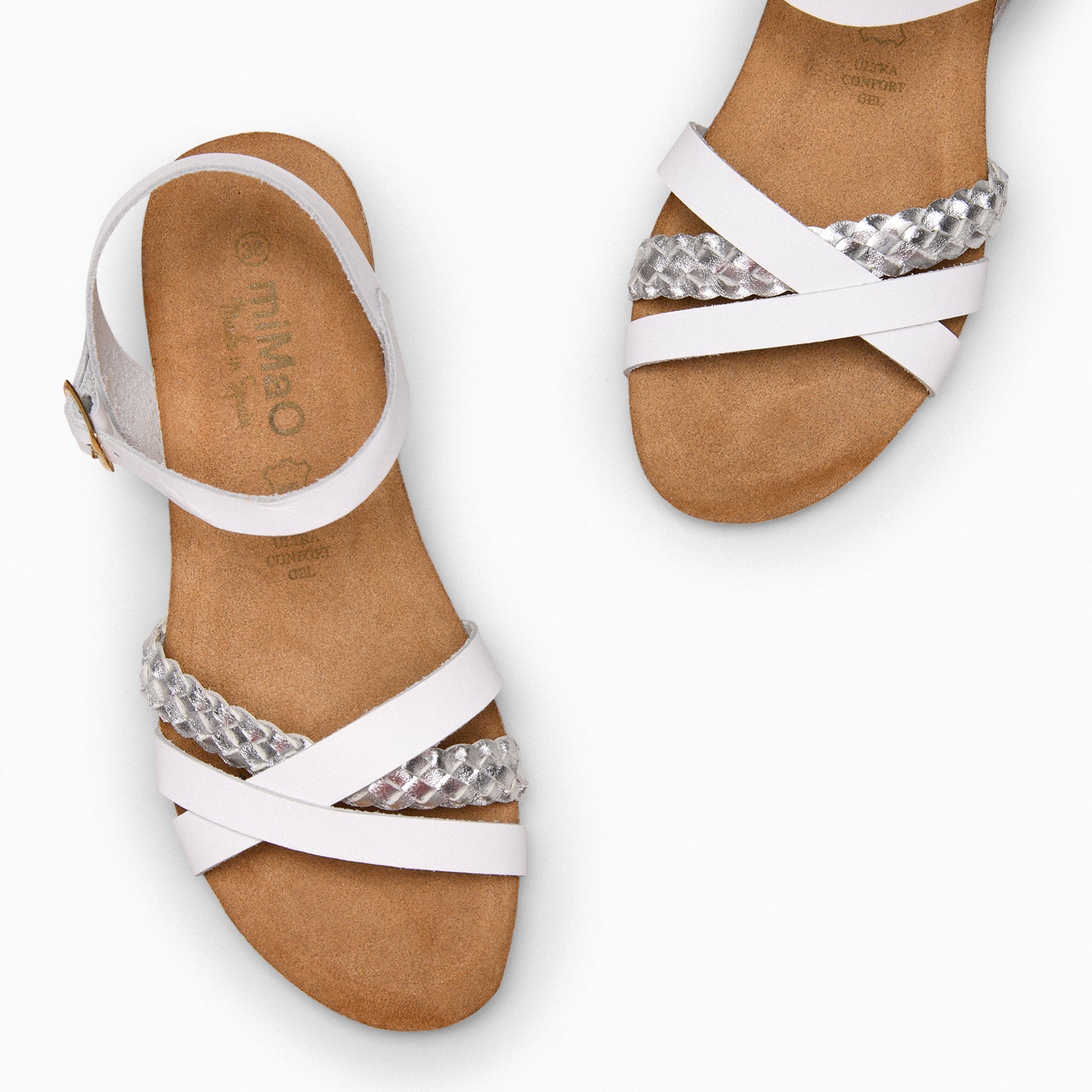 CALATEA – WHITE Women’s Bio Sandals