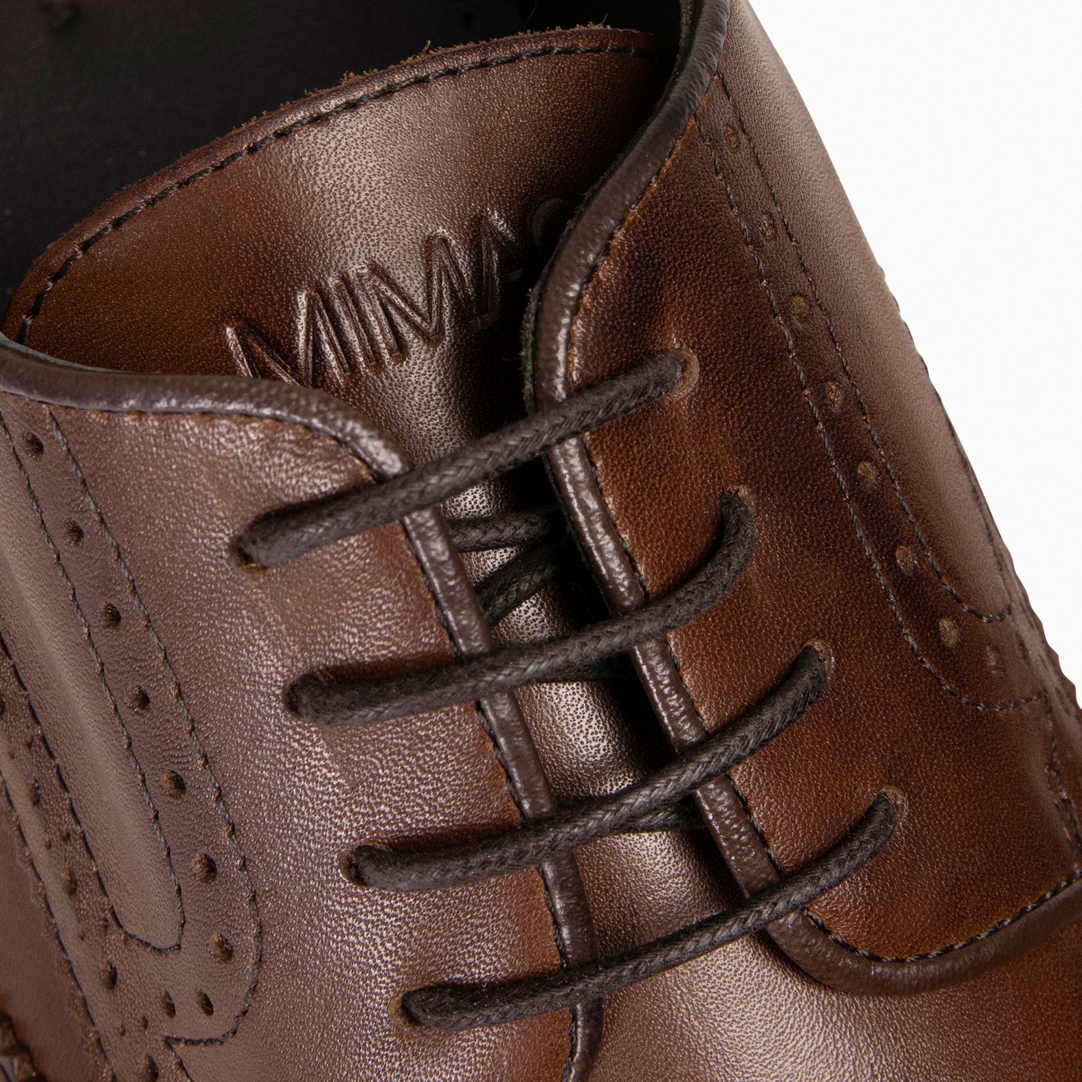 QUEVEDO – BROWN Men’s shoe with laces