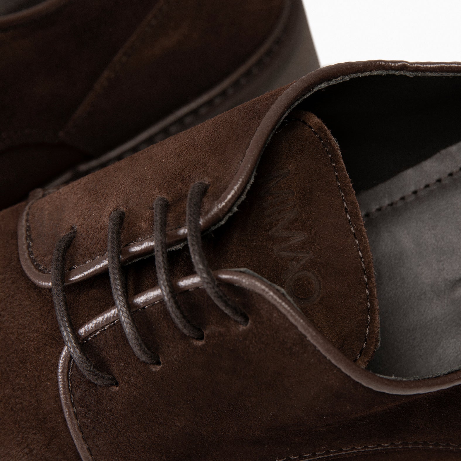 ALONSO – BROWN Suede leather men’s shoe