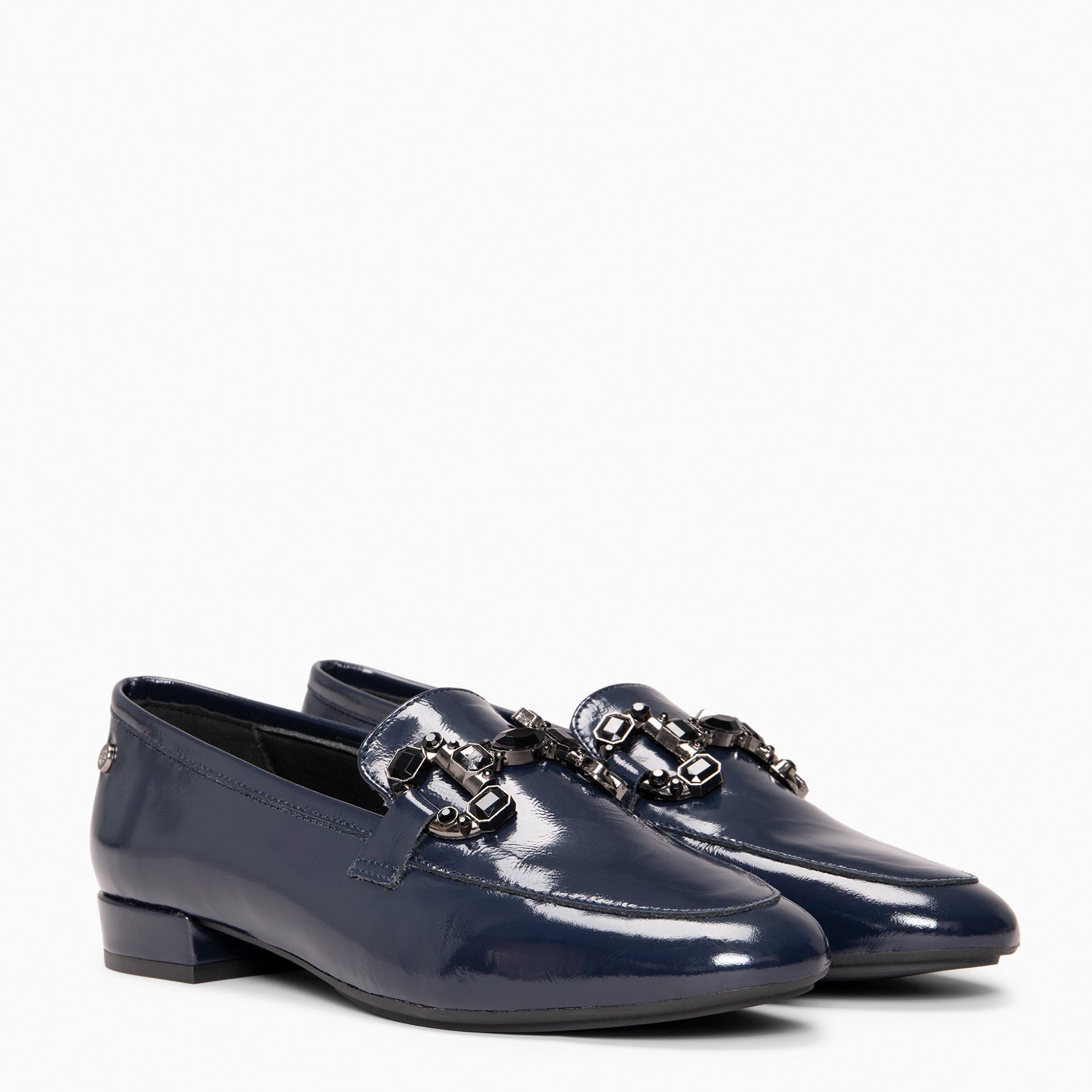 DORIAN - Mocasines planos con adorno MARINO