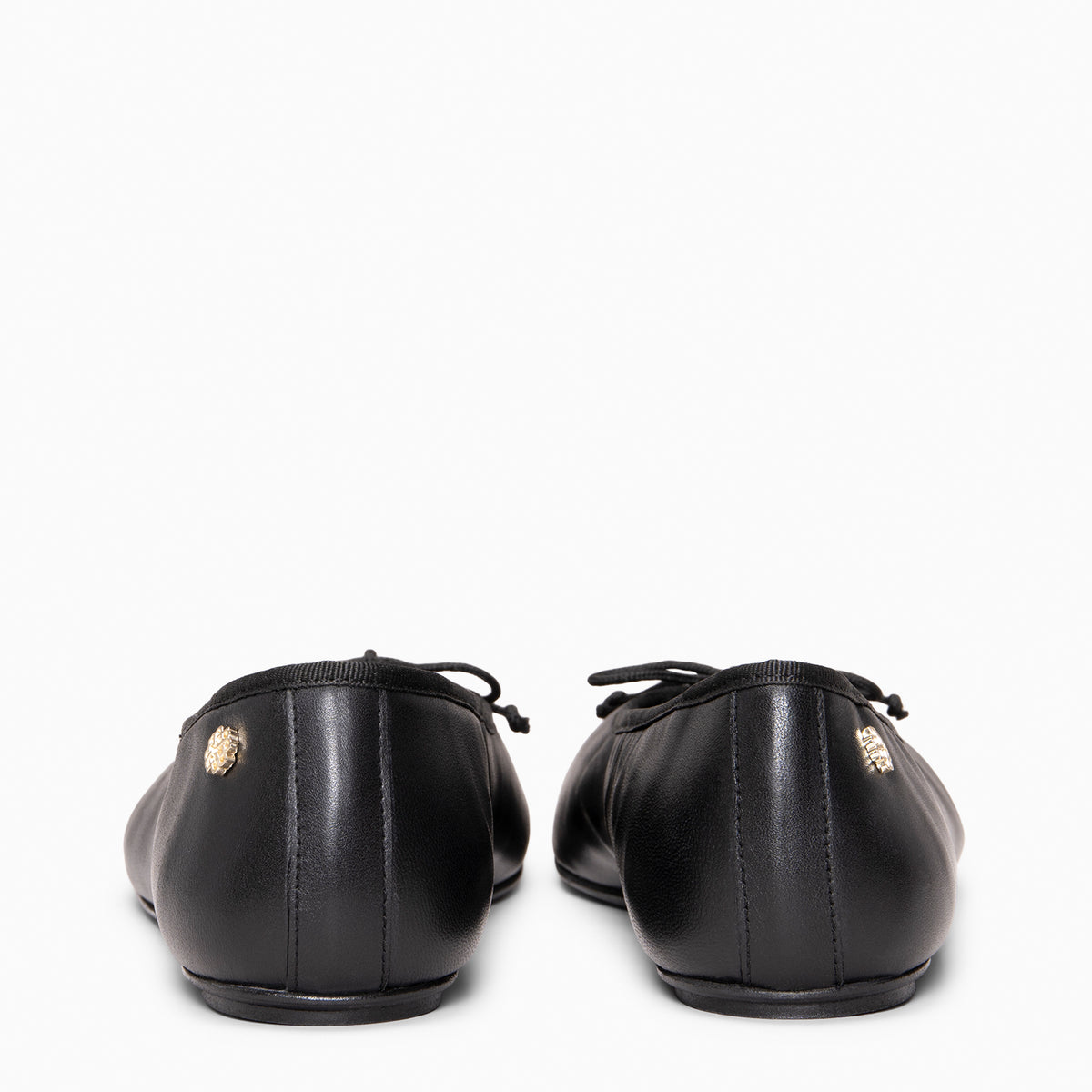 AMAYA - Bailarinas Tabi de piel NEGRO