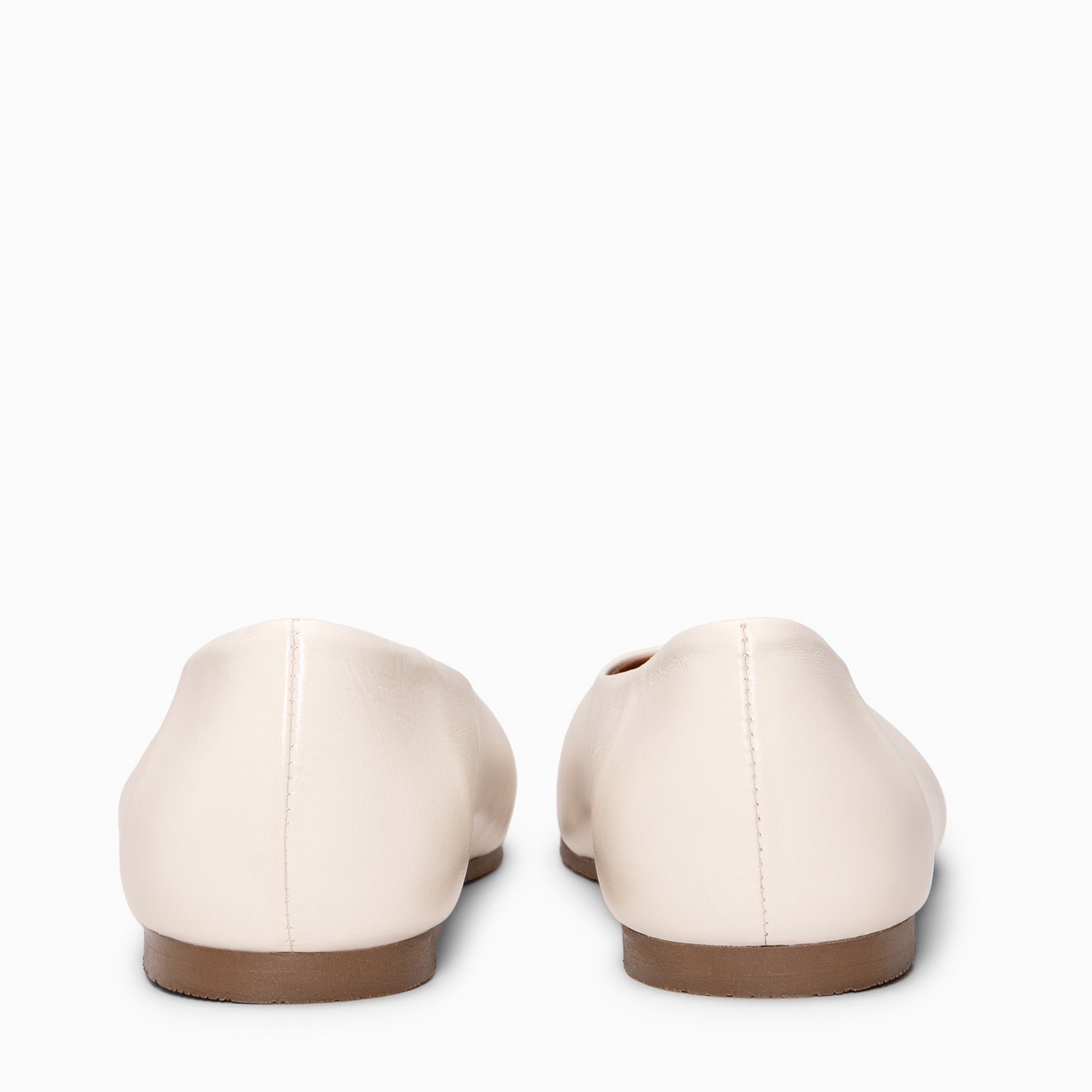 CALA - Bailarinas Baresoft de piel MARFIL